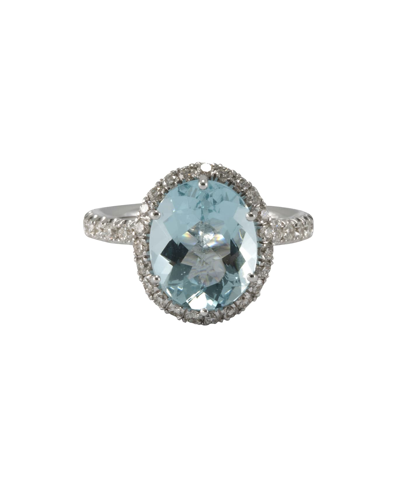 Lo Spazio Jewelry Lo Spazio Aqua Lucente Ring(V) - Sky_Blue
