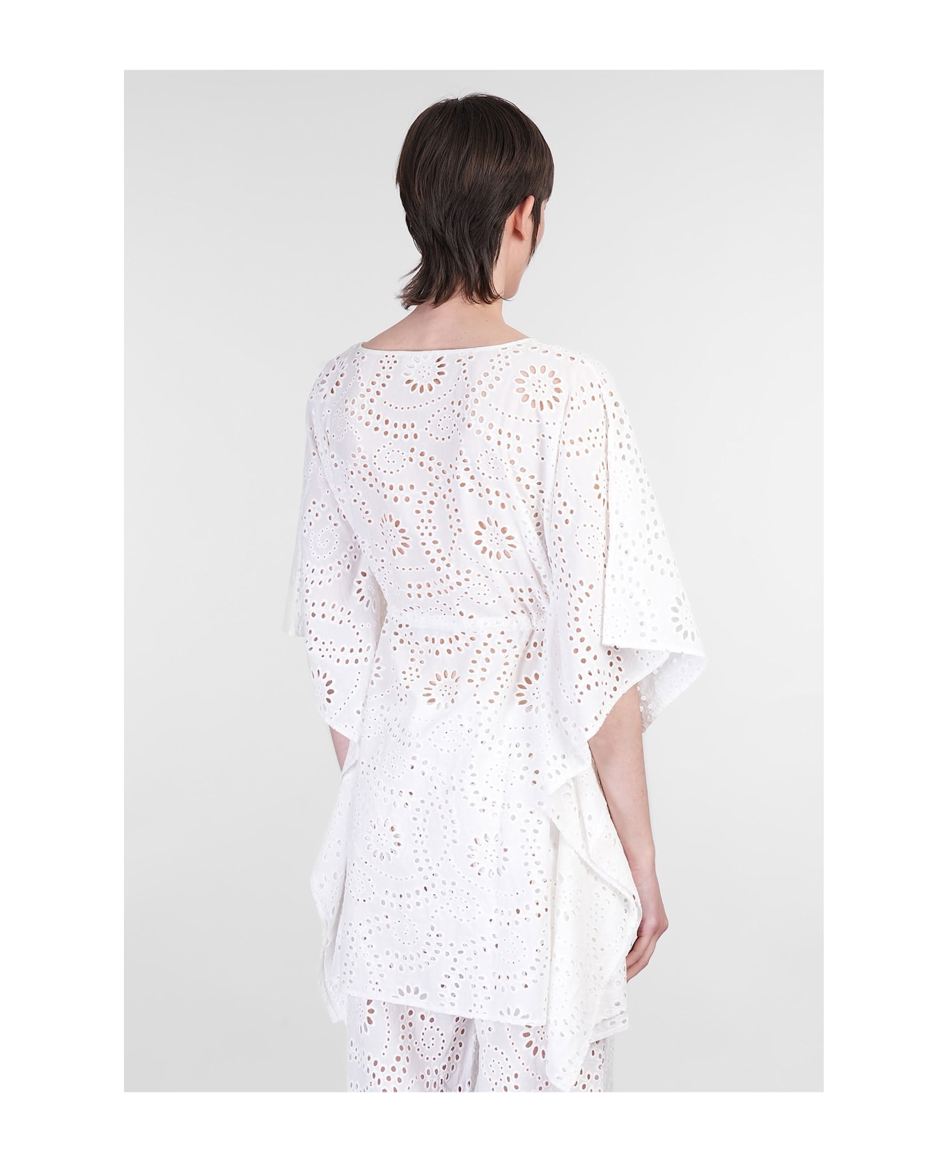 MC2 Saint Barth Iria Topwear In White Cotton - white