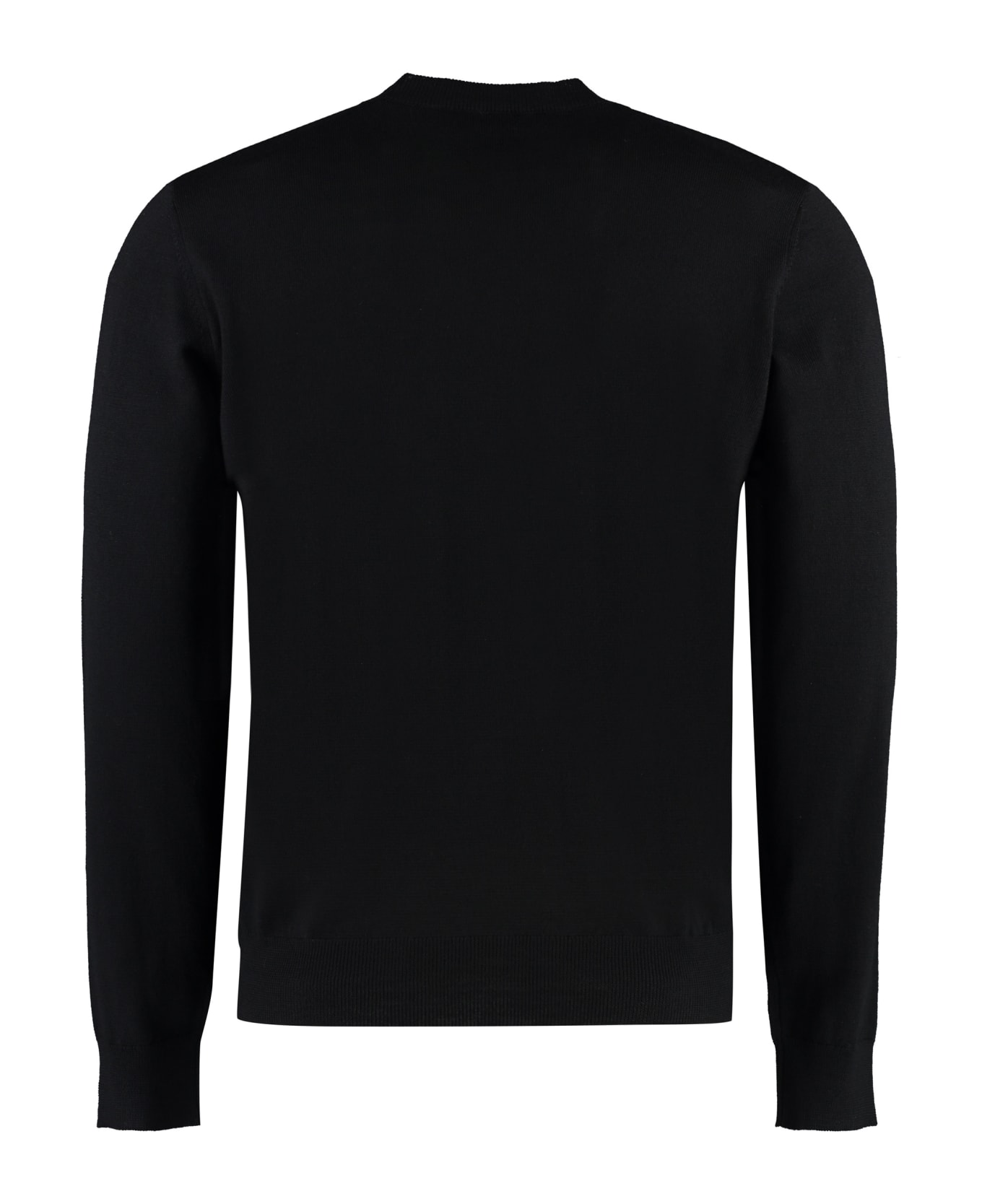Dsquared2 Virgin Wool Crew-neck Sweater - black