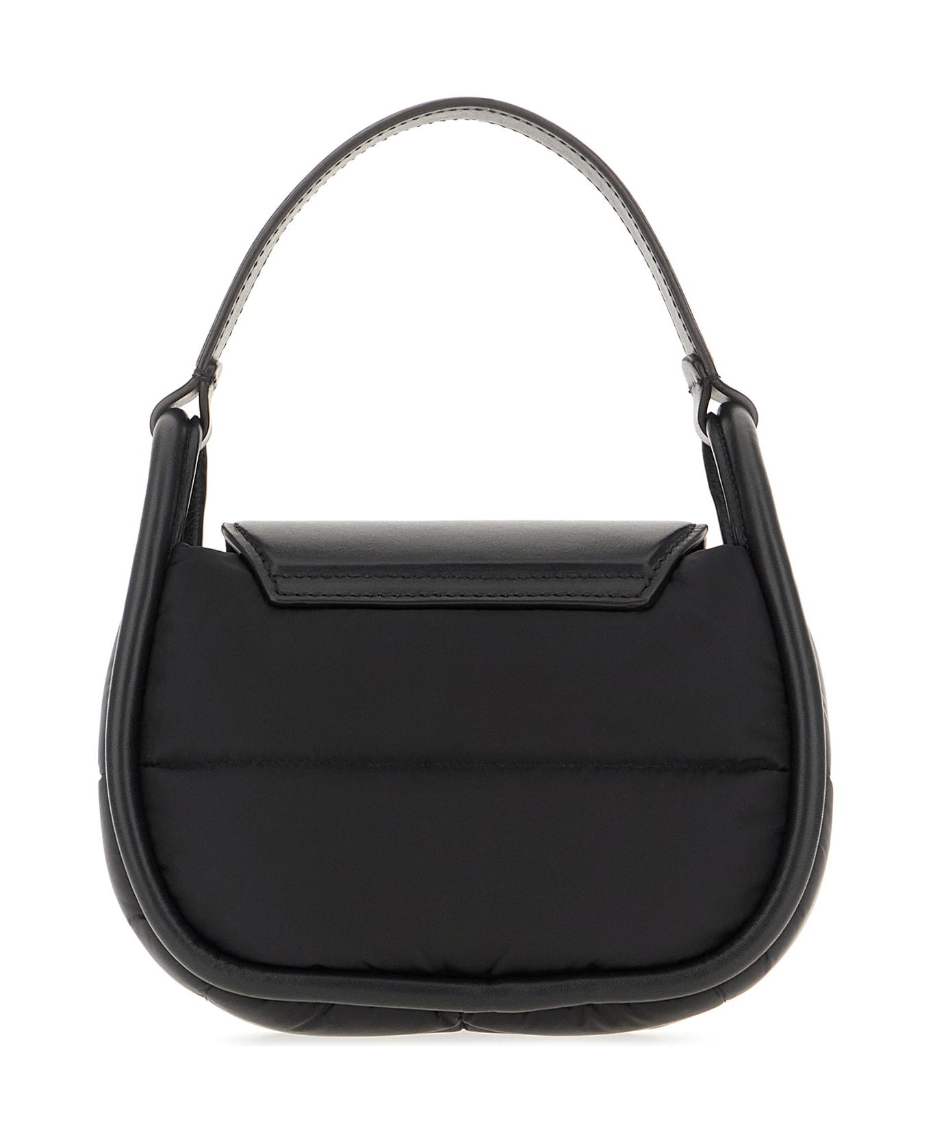 Moncler Black Nylon Mini Tiarna Handbag - BLACK