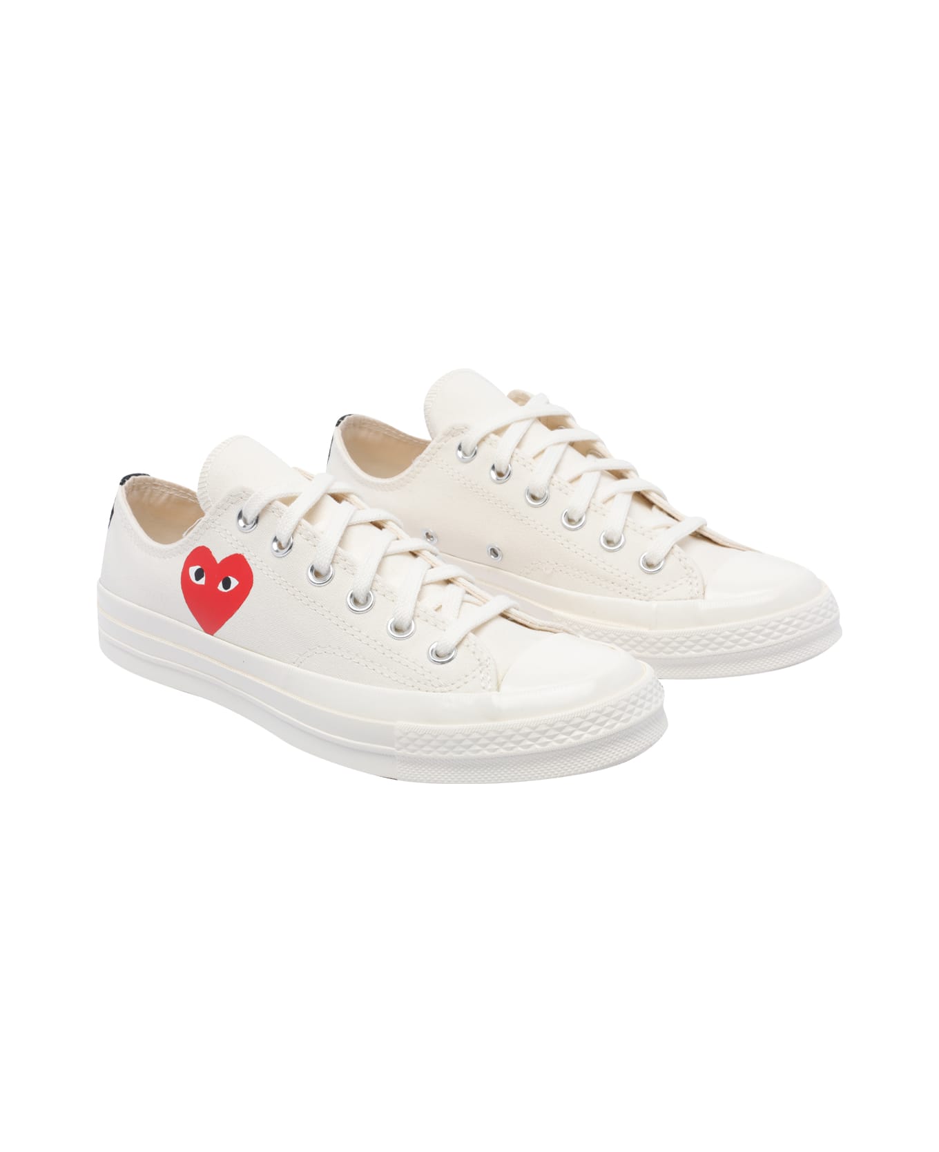 Comme des Garçons Play Chuck Taylor Sneakers - White