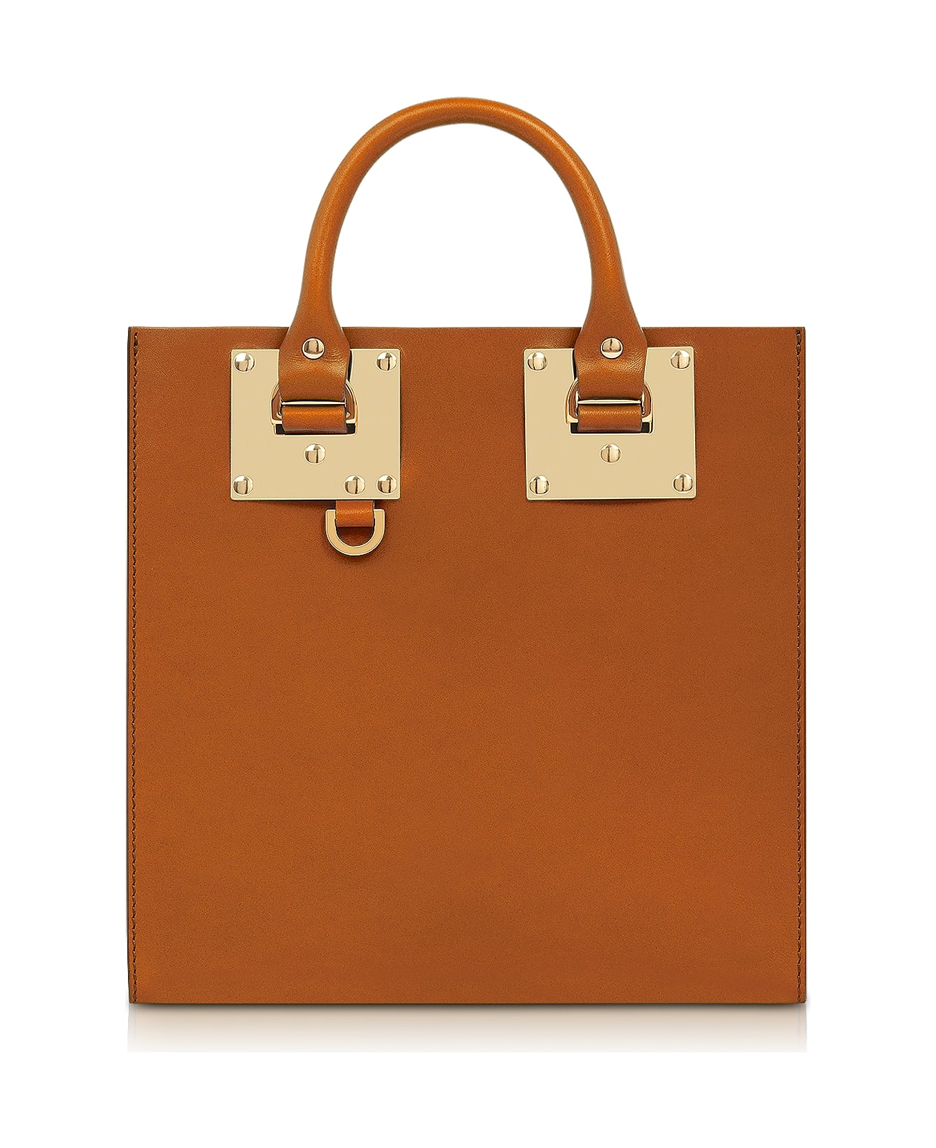 Sophie Hulme Tan Albion Square Leather Tote | italist, ALWAYS LIKE A SALE