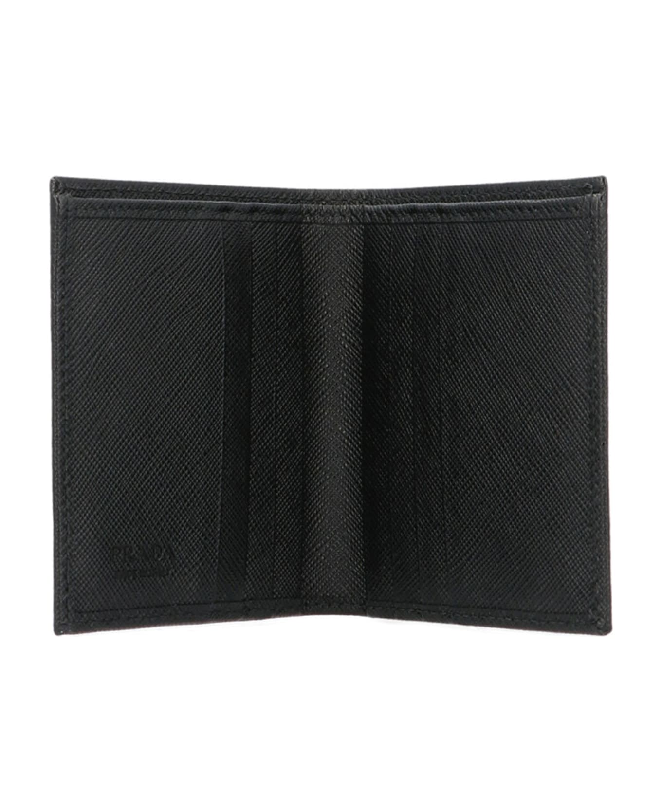 Prada Logo Wallet - Nero