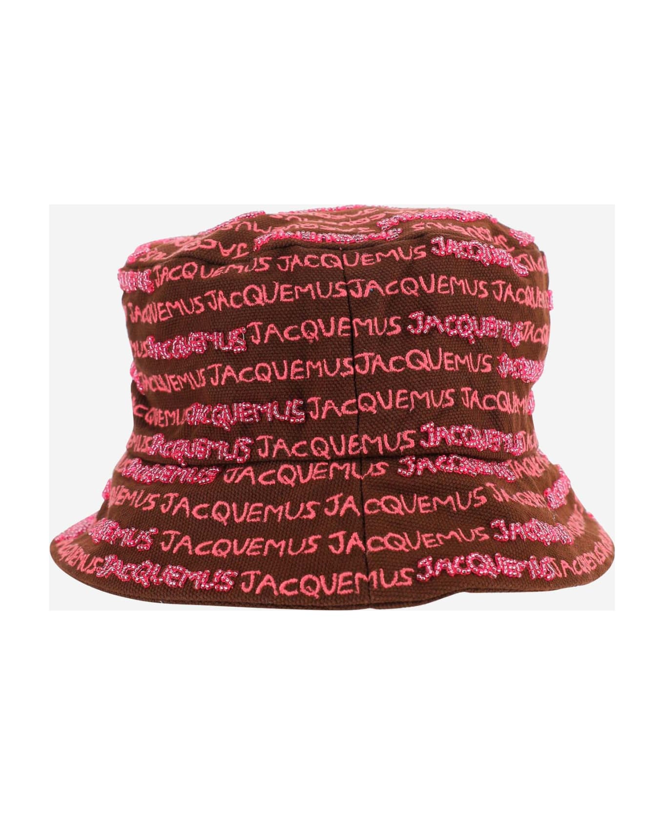 Jacquemus Le Bob Bordado Hat - Red
