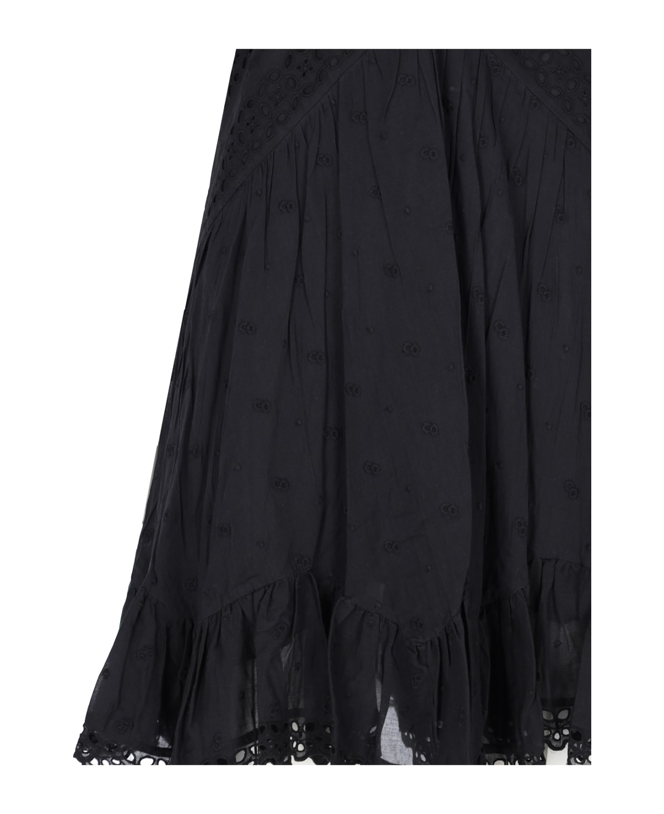 Marant Étoile Sangallo Mini Dress - Black  