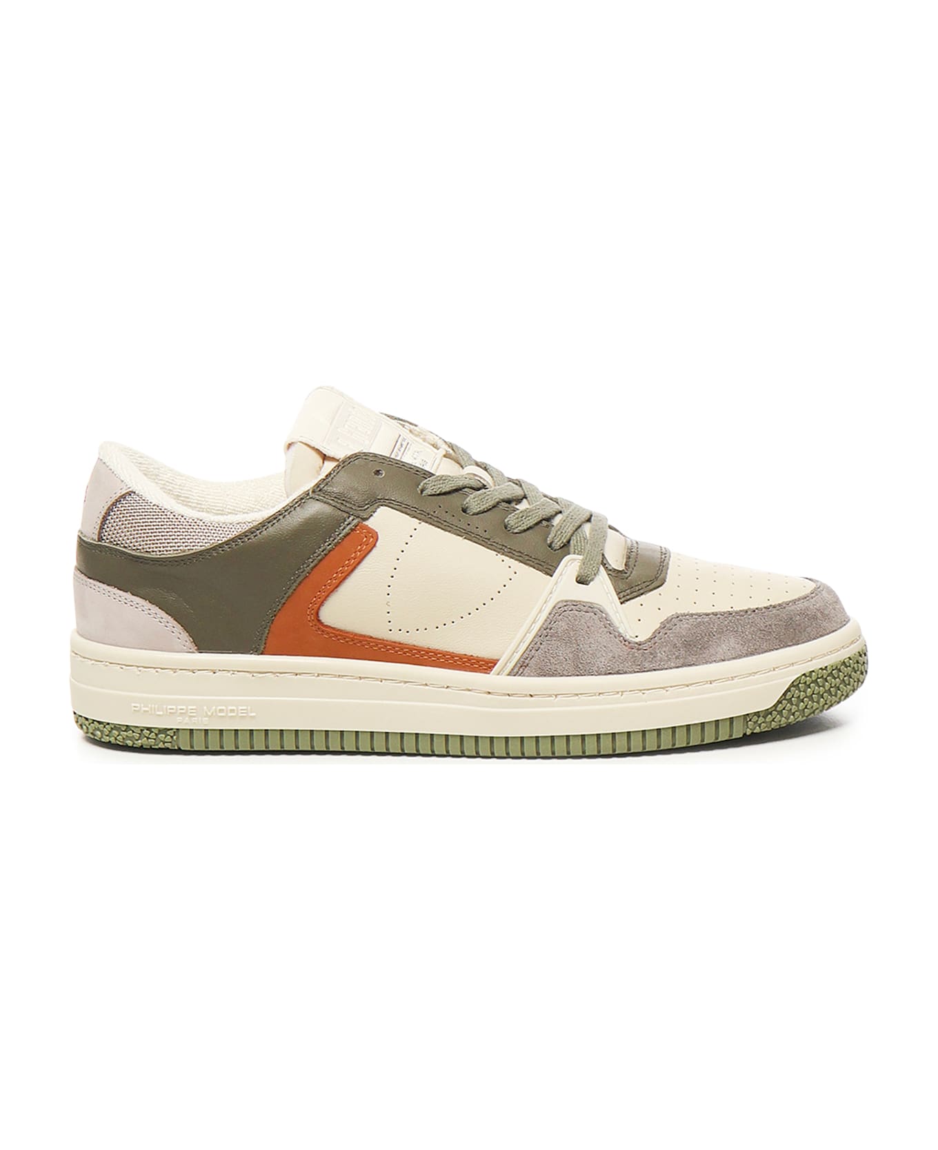 Philippe Model La Grande Low Sneakers - Green/beige