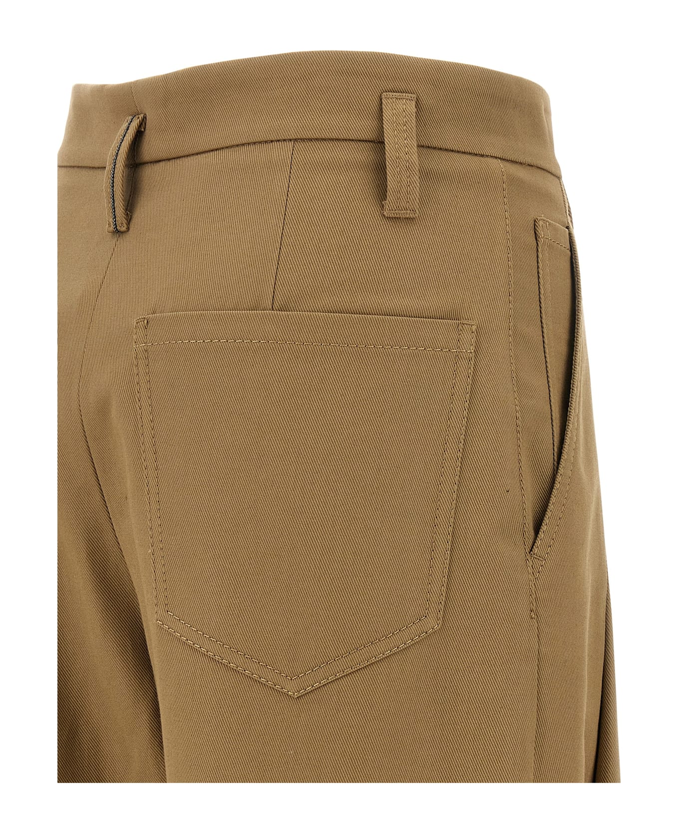 Brunello Cucinelli Pleat Pants - Beige
