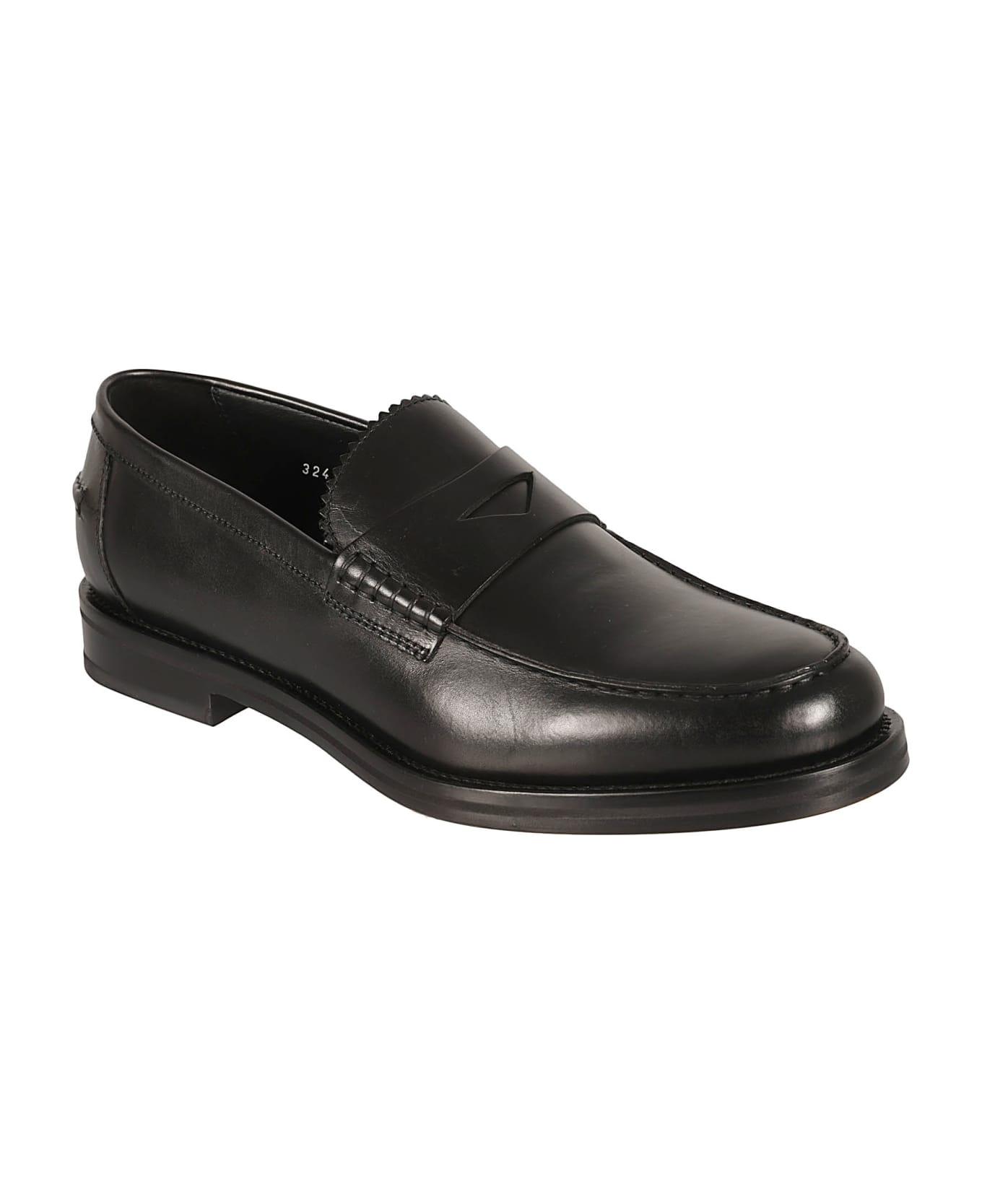 Doucal's Deco Loafers - Black
