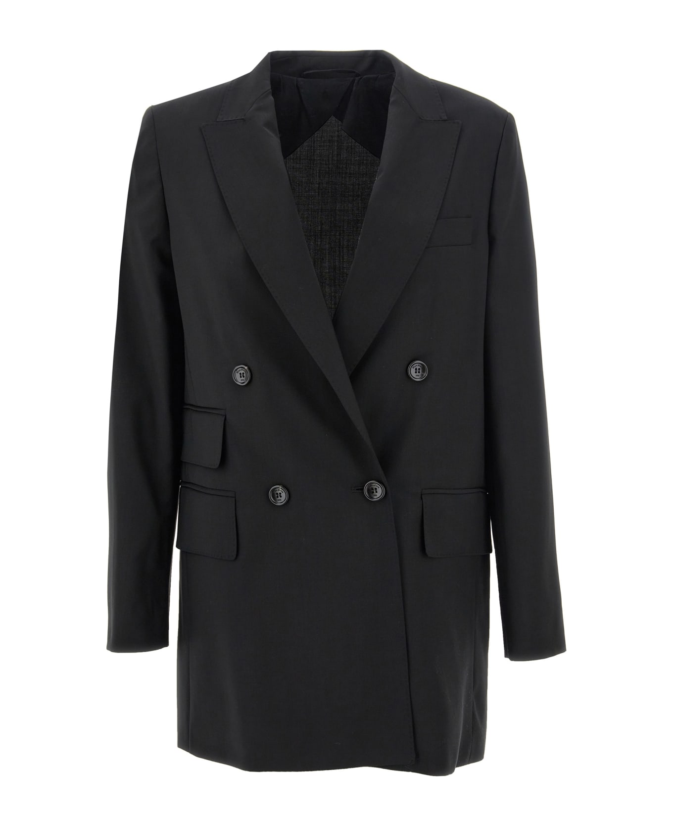 Max Mara 'nebbie' Blazer - Black  