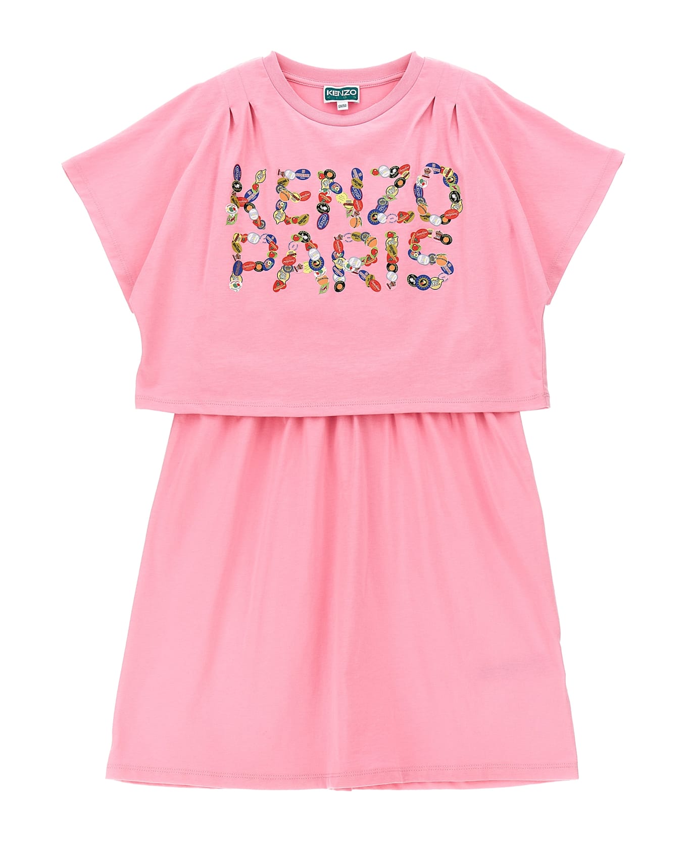 Kenzo Kids T-shirt Dress - Pink