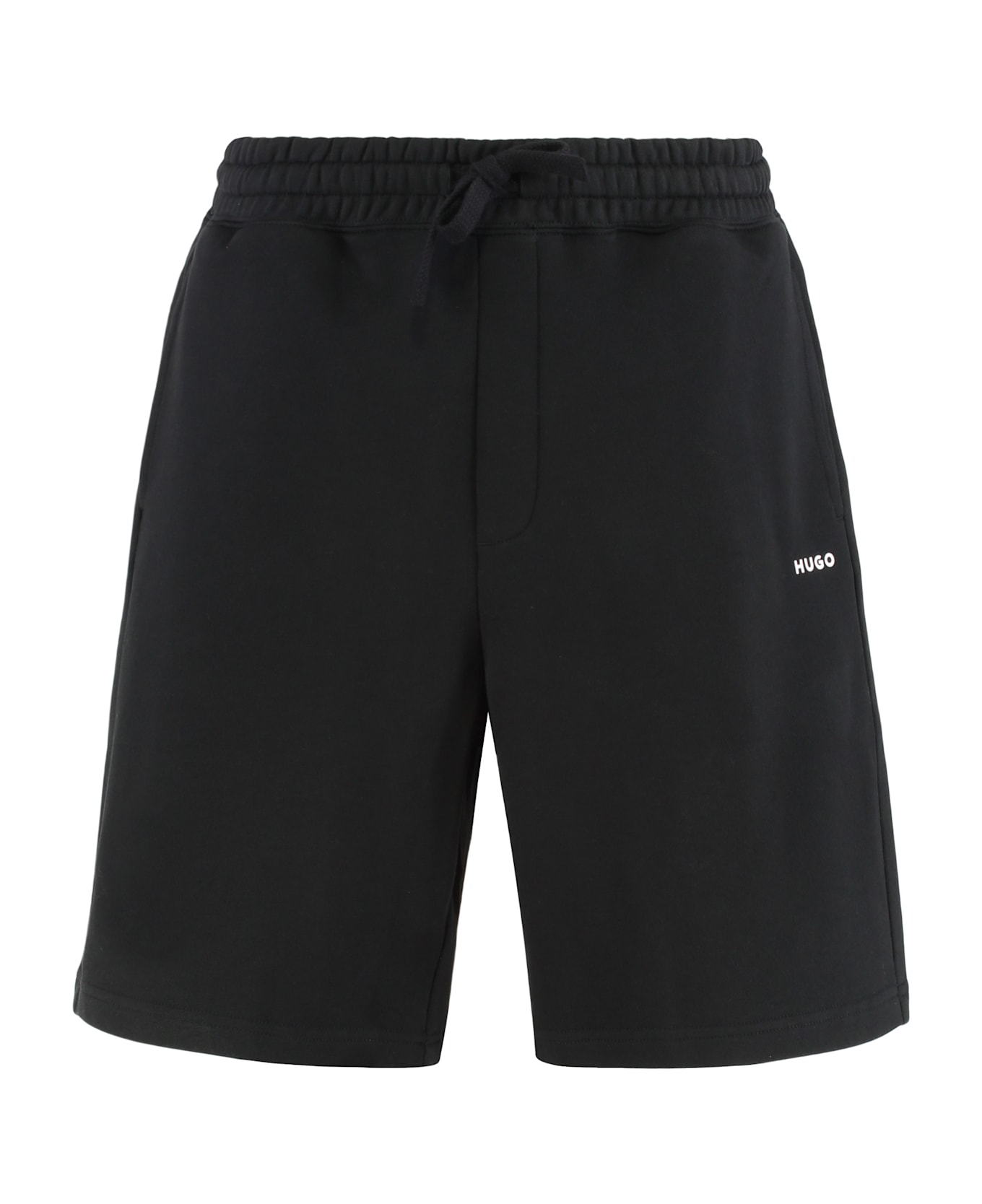 Hugo Boss Cotton Bermuda - black