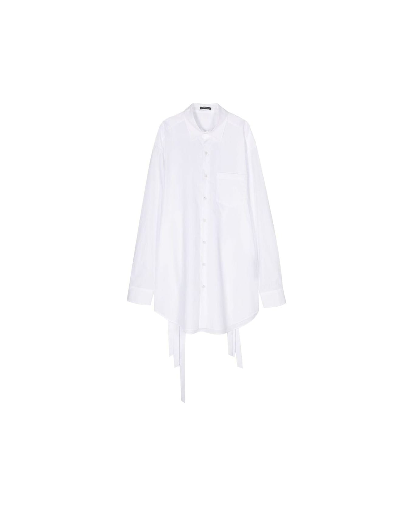 Ann Demeulemeester Buttoned Shirt - WHITE