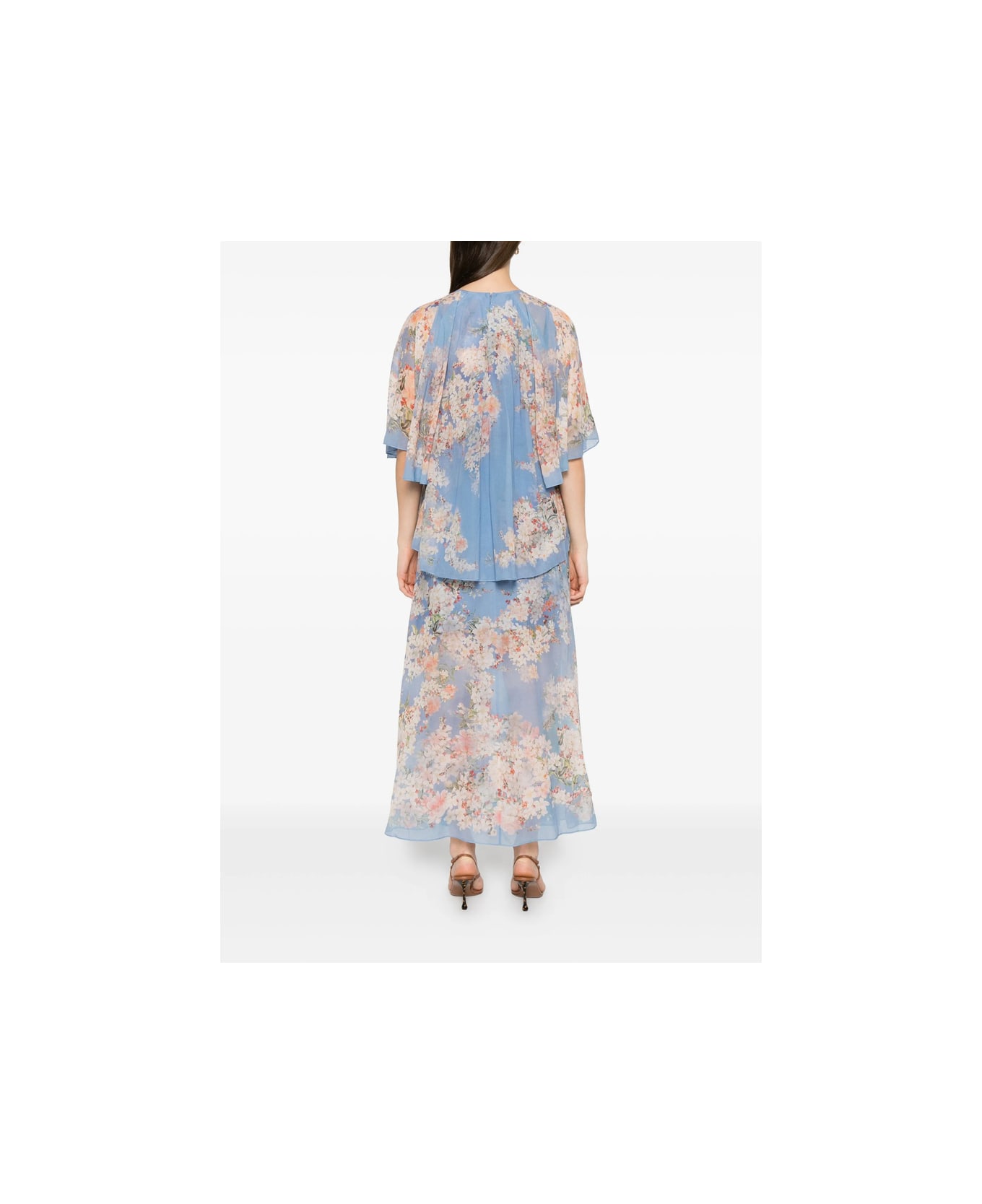 Zimmermann Dress - BLUE/NEUTRALS