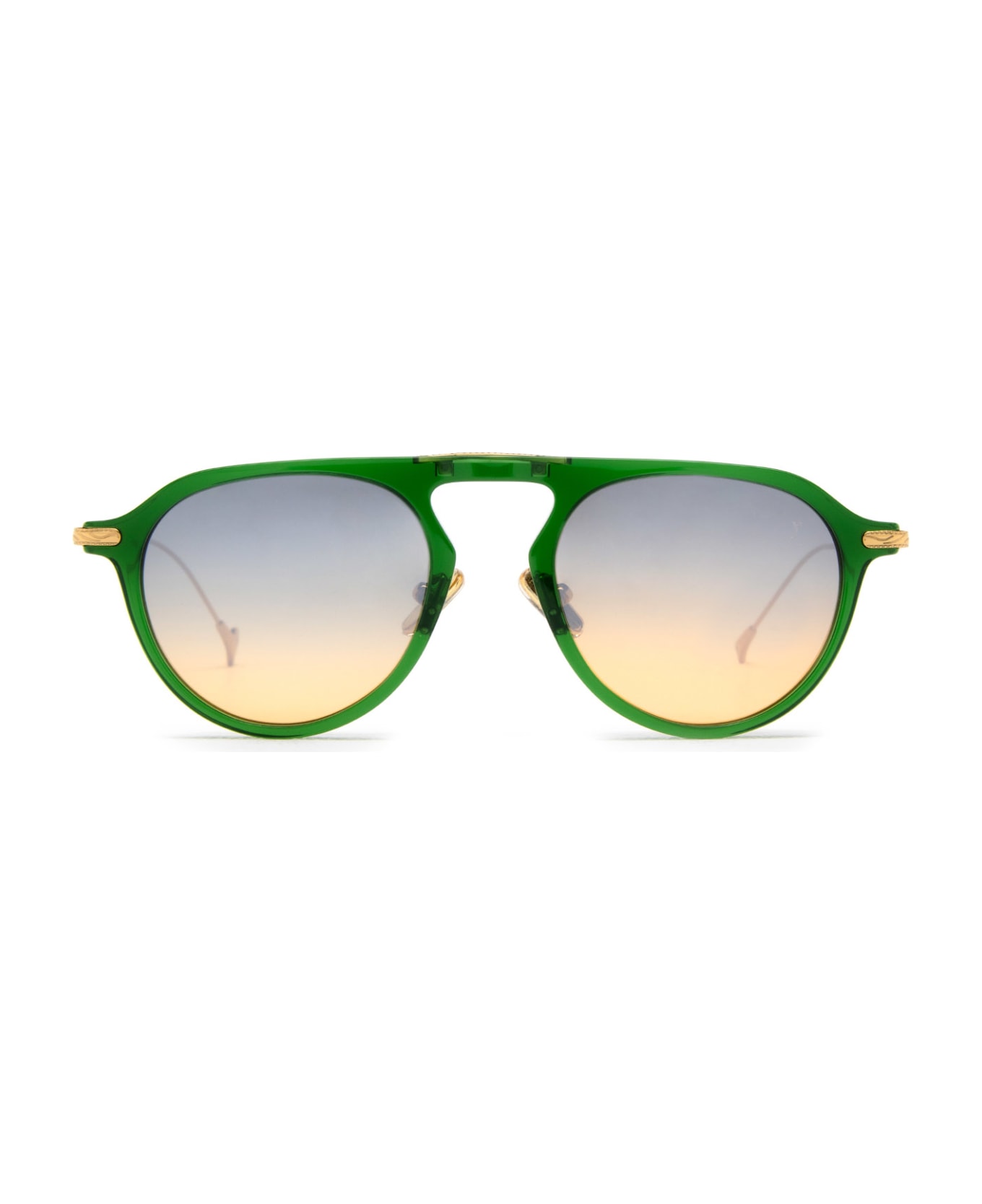 Eyepetizer Steven Transparent Green Sunglasses - Transparent Green