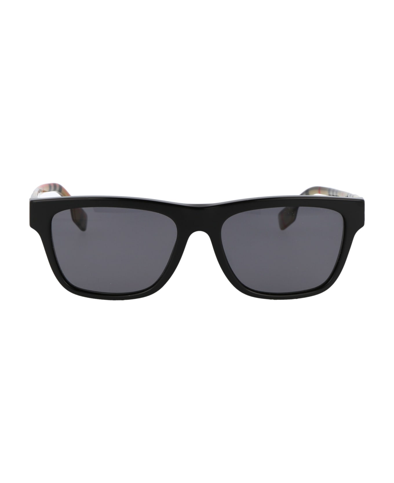 Burberry Eyewear 0be4293 Sunglasses - 377381 BLACK