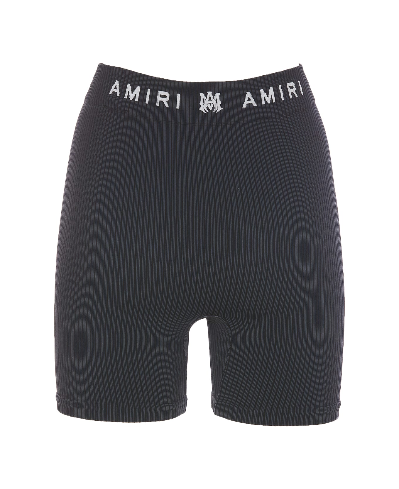 AMIRI Ma Ribbed Shorts - Black