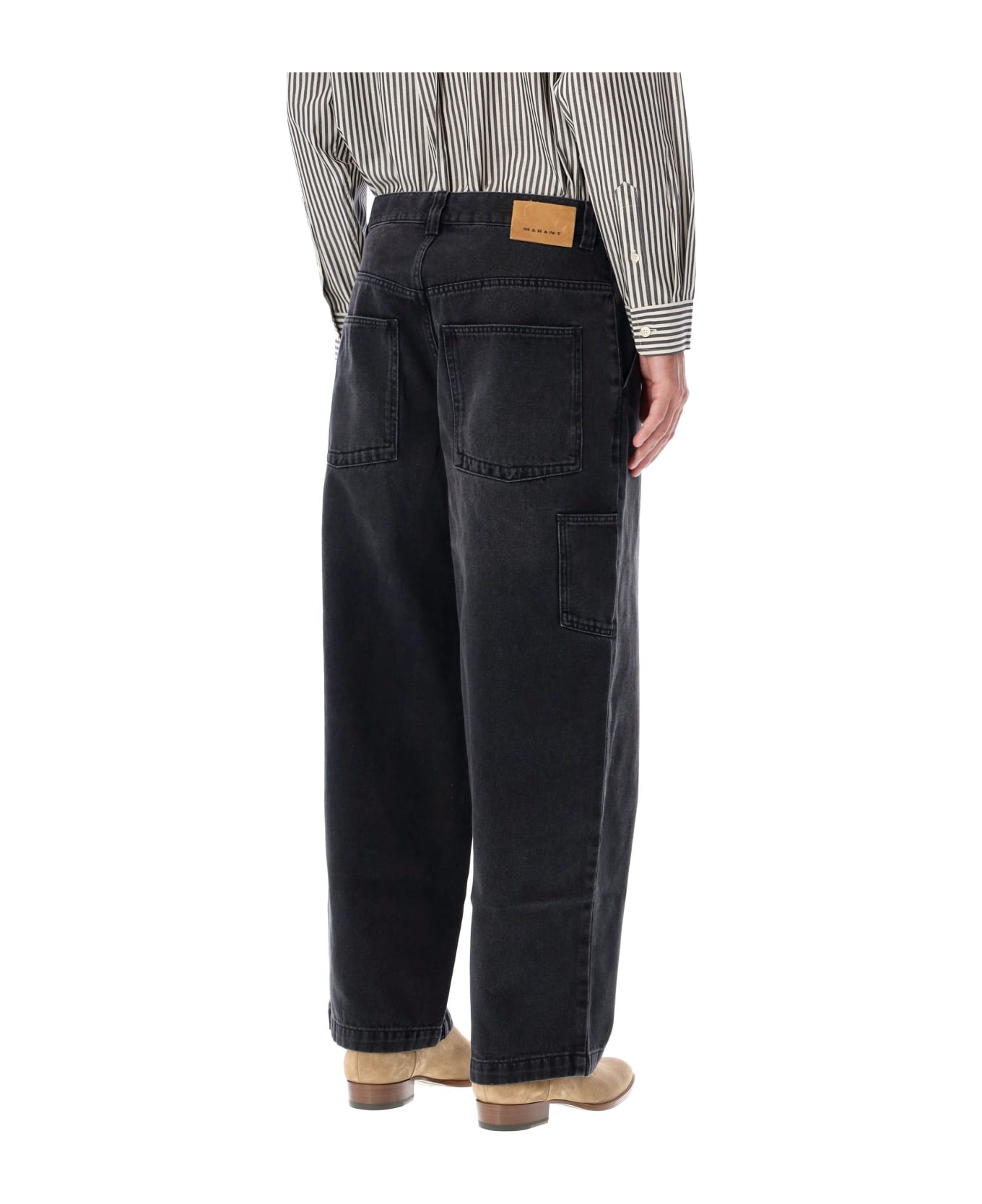 Isabel Marant Jorama Jeans - BLACK