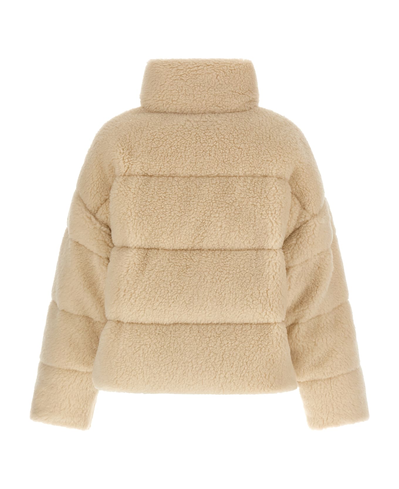 Weekend Max Mara 'alfredo' Down Jacket - Beige