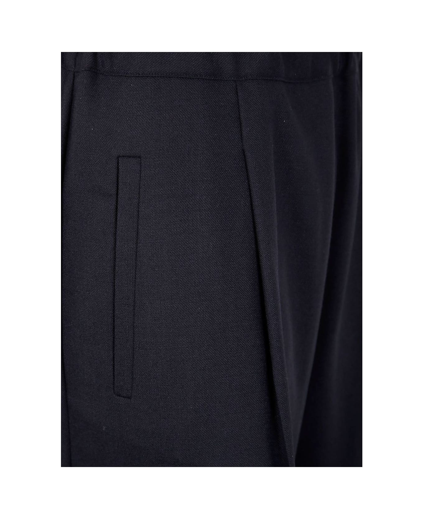 SEMICOUTURE Wool Trousers - Black