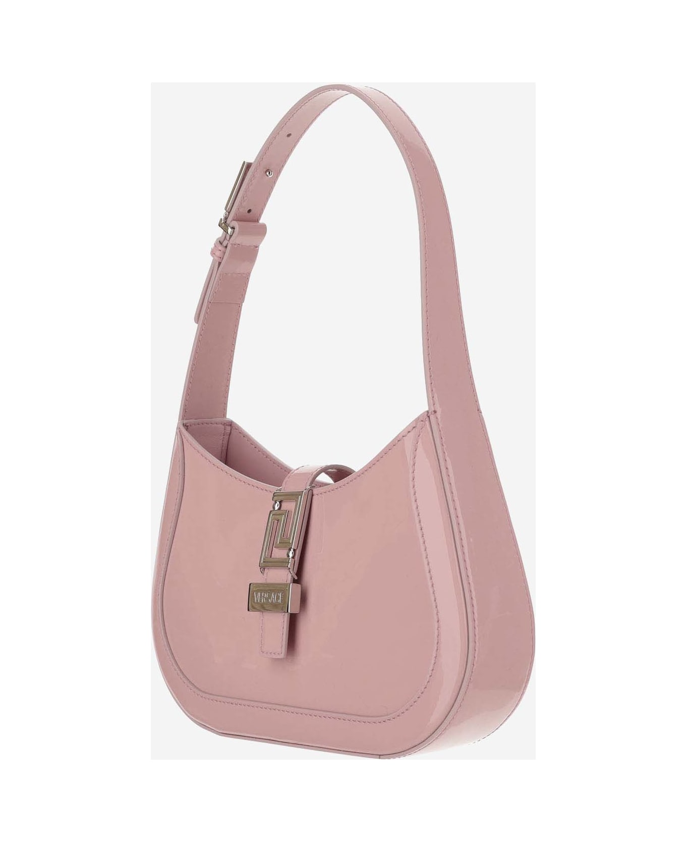 Versace Goddess Greca Shoulder Bag Small - Pink