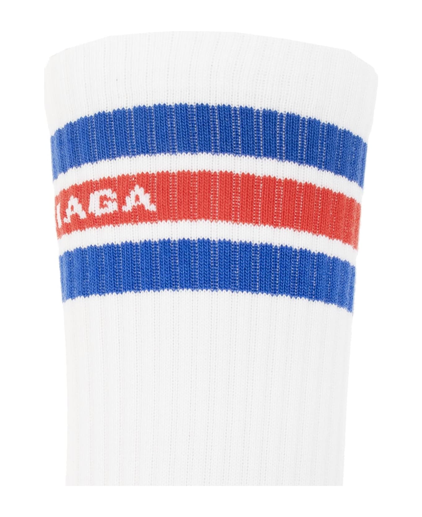 Balenciaga Branded Socks - WHITE 靴下