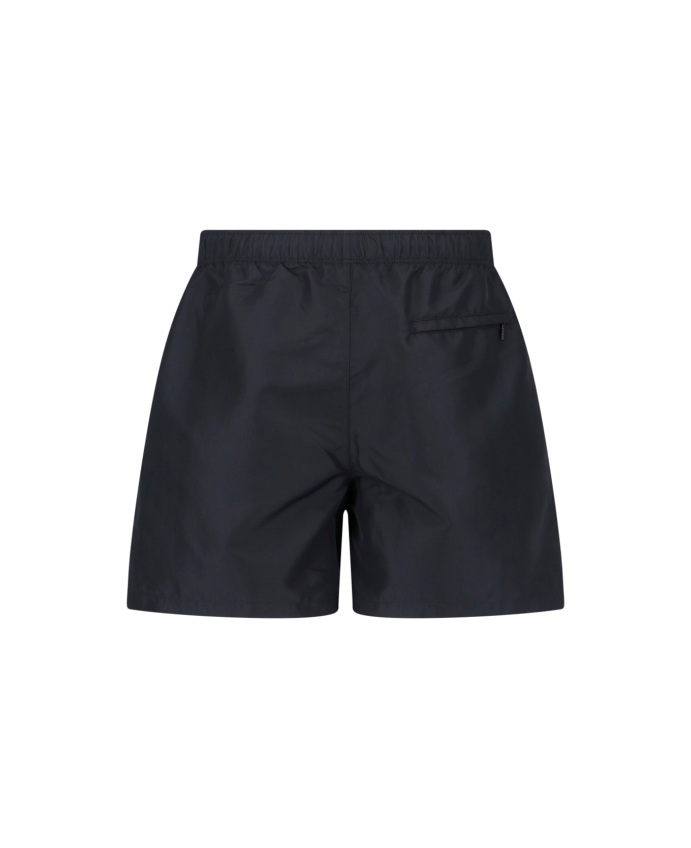 Versace 'medusa' Beach Shorts - Black  