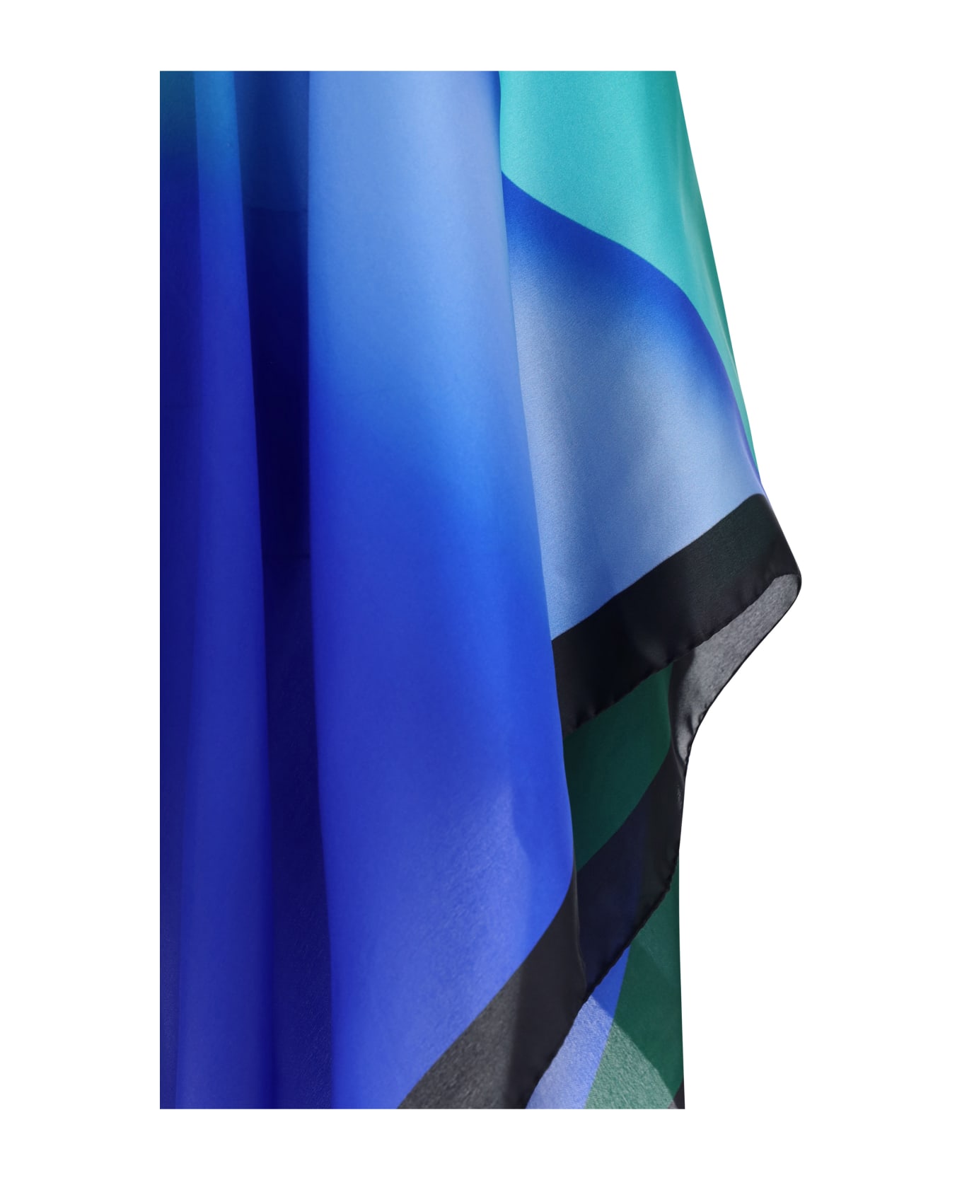 Giorgio Armani Poncho - Blu lapis スカーフ＆ストール