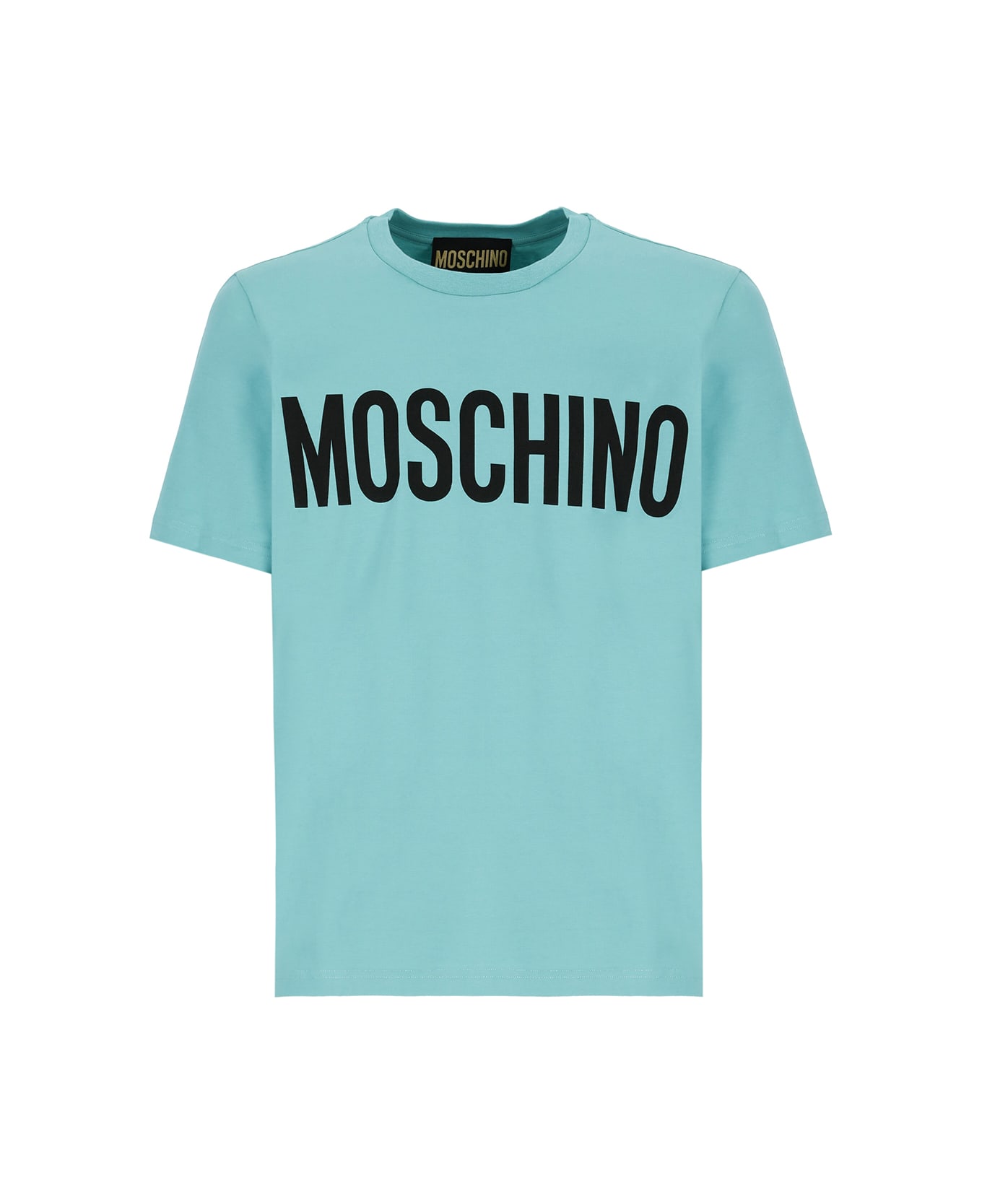 Moschino T-shirt With Logo - Green シャツ