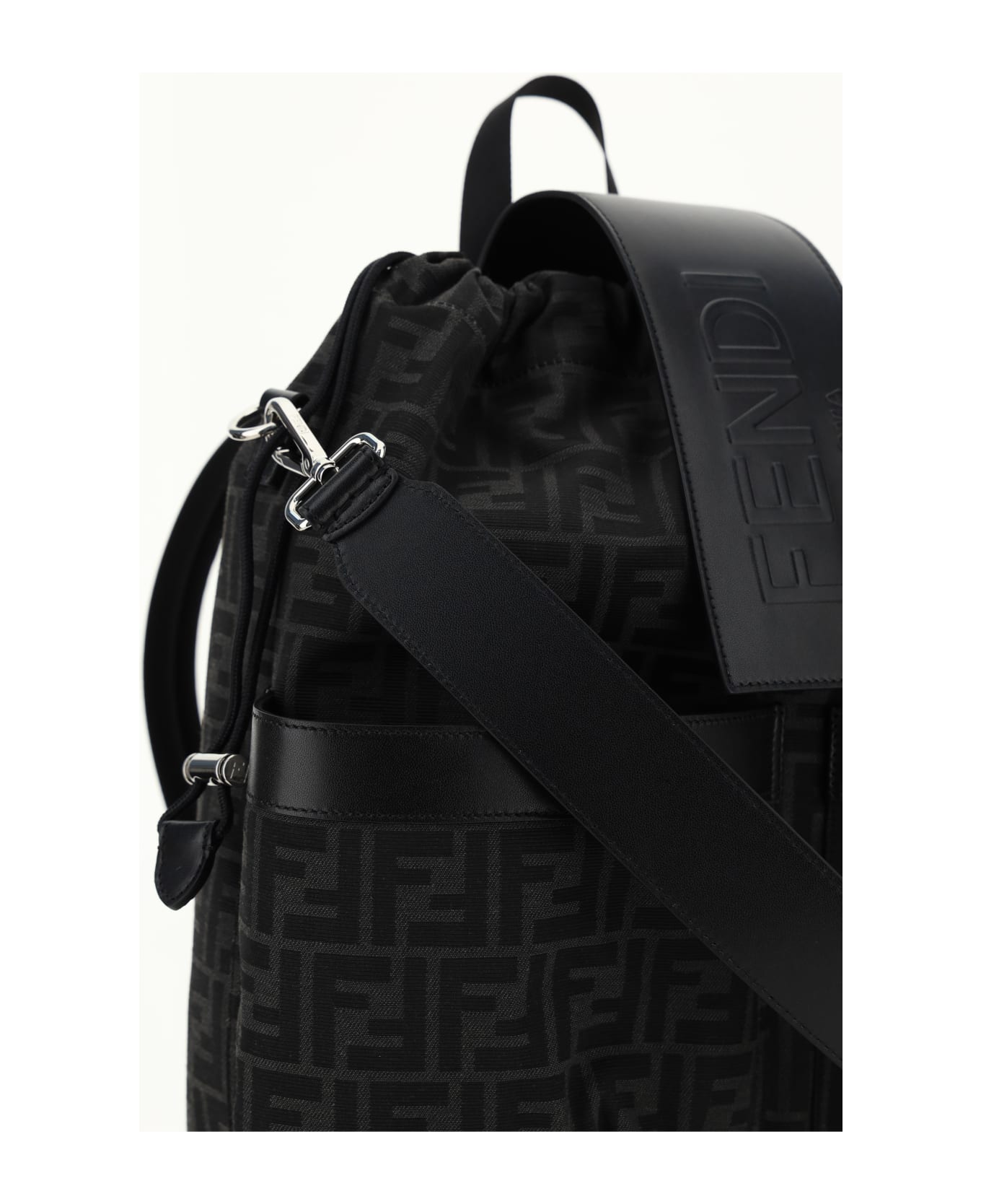 Fendi Backpack - Asfalto+nero+pallad.