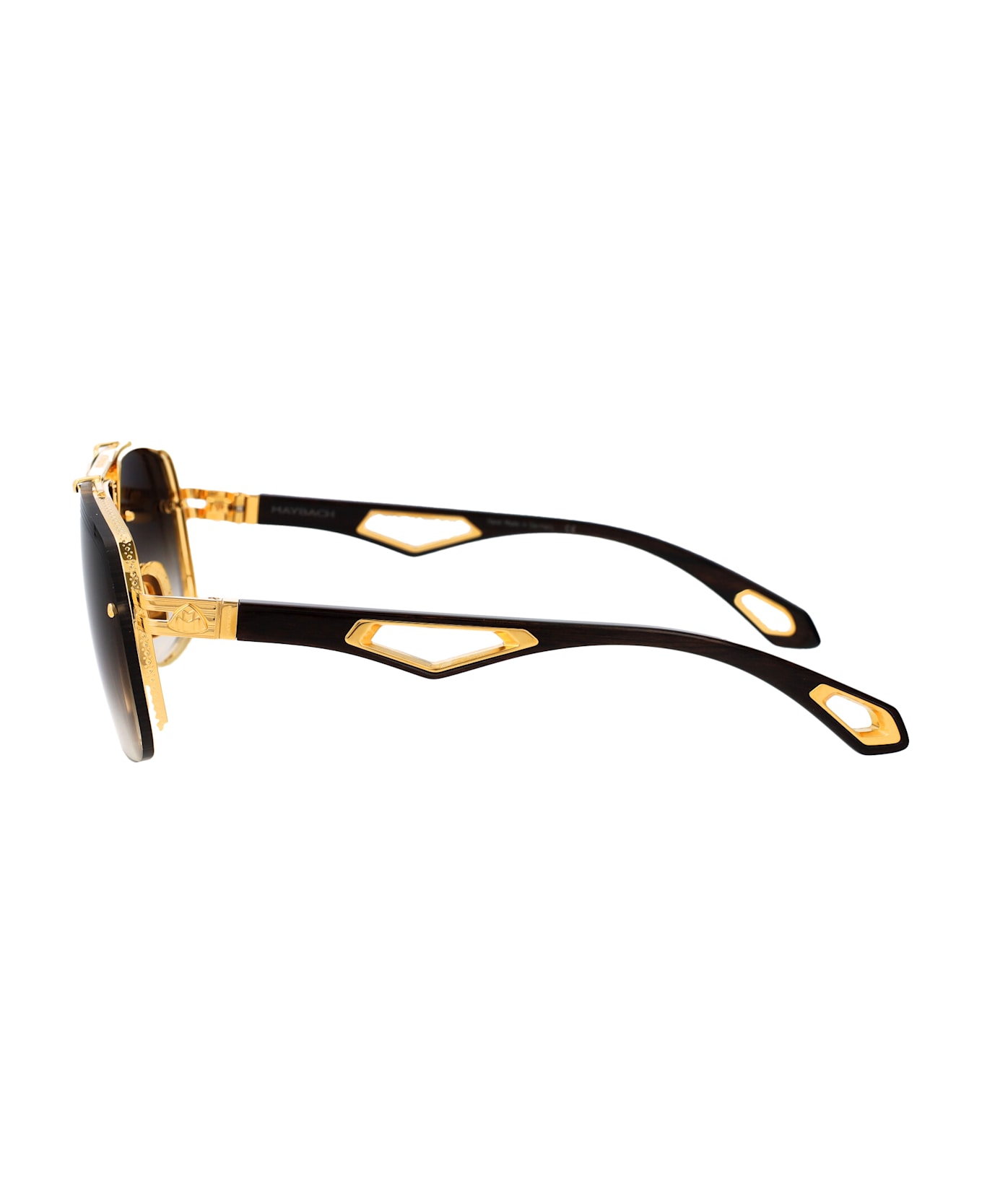 MAYBACH Eyewear The King Ii Sunglasses - GOLD BLACK