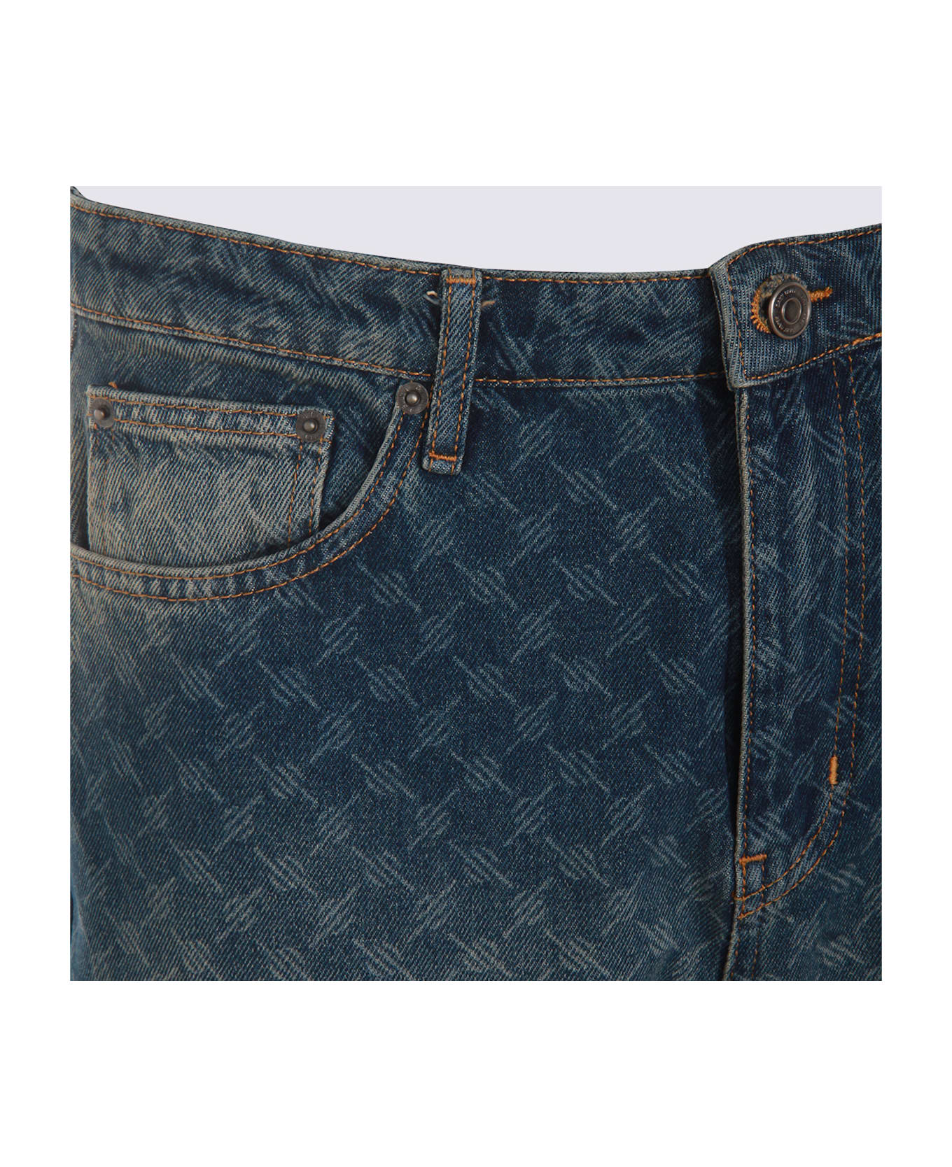 Daily Paper Blue Cotton Jeans - SAND BLUE