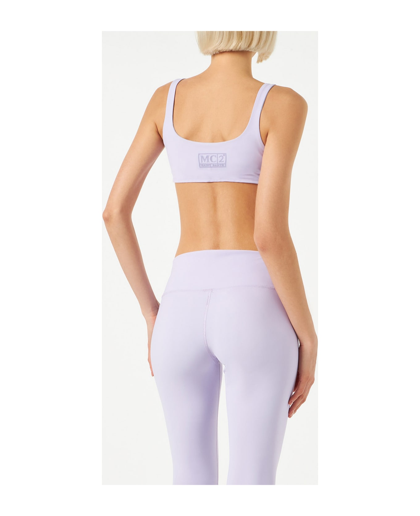 MC2 Saint Barth Lilac Yoga Top