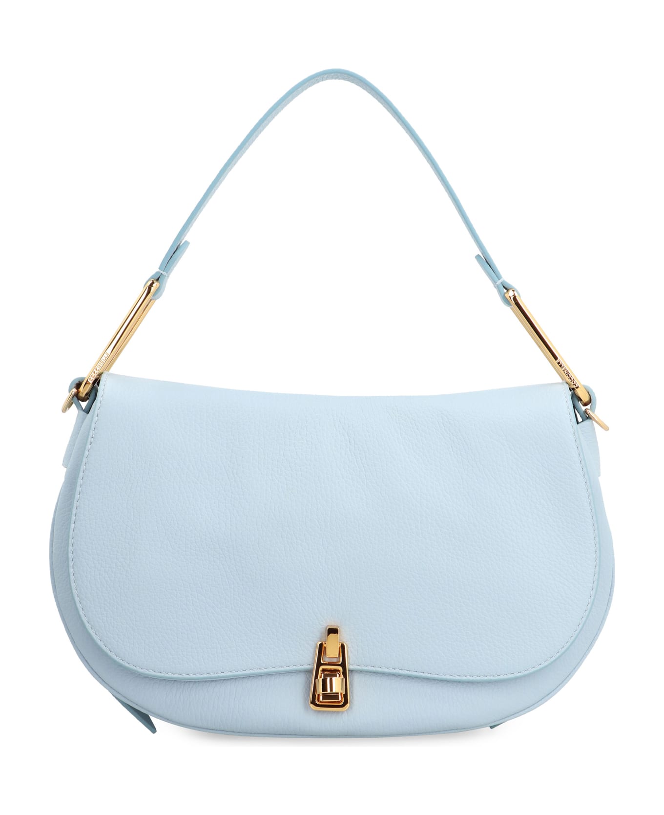 Coccinelle Magie Soft Leather Handbag - Light Blue トートバッグ