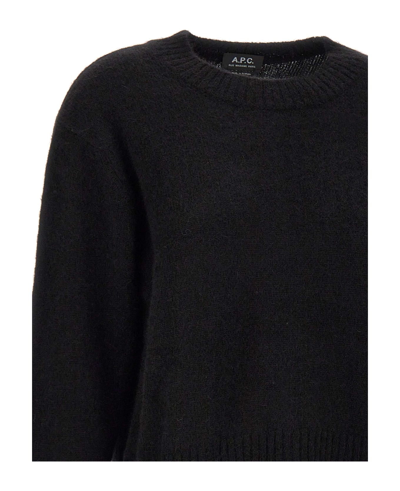 A.P.C. Alison And Merino Wool Pullover - BLACK