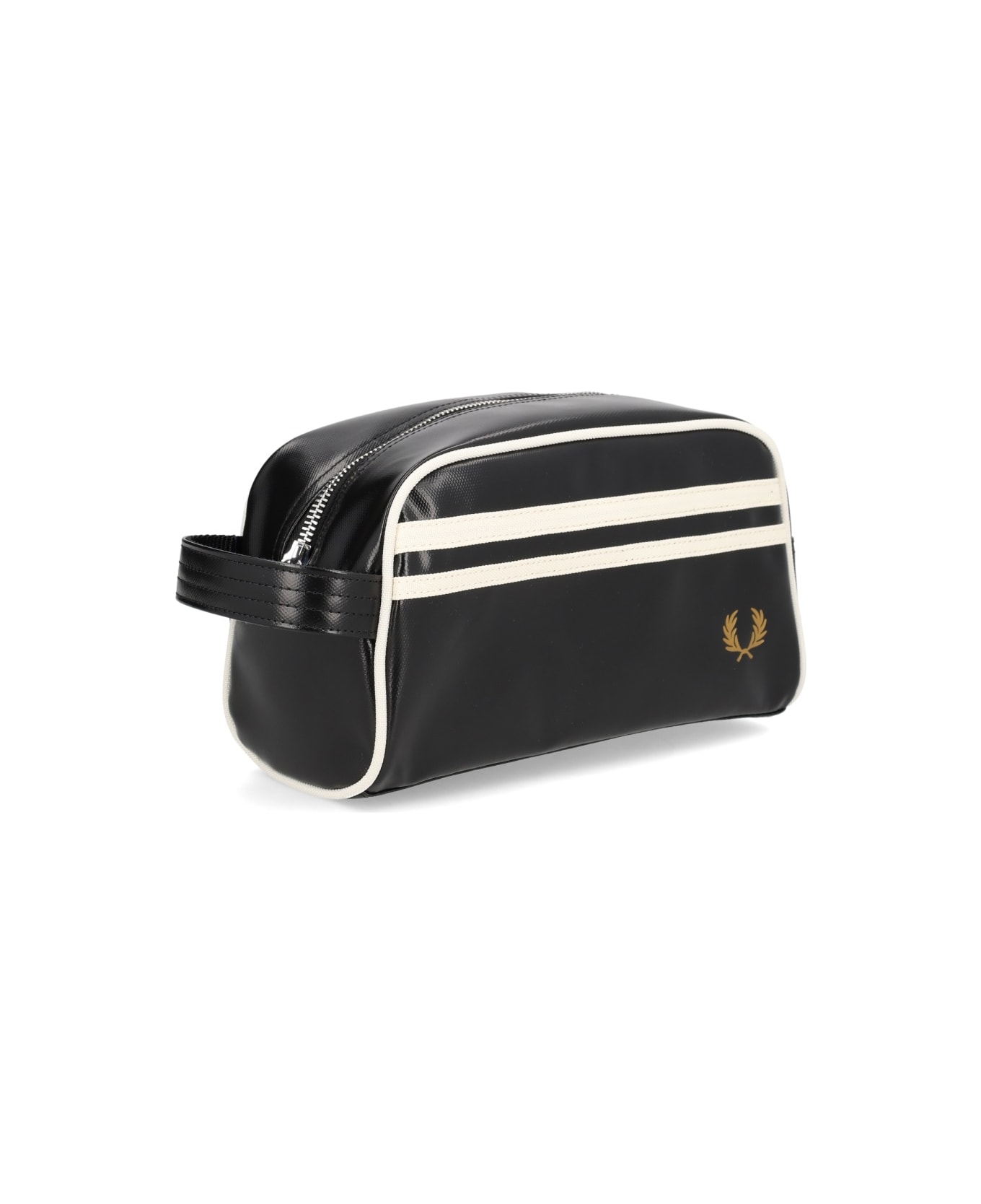 Fred Perry Beauty Case "laurel Wreath" - BLACK