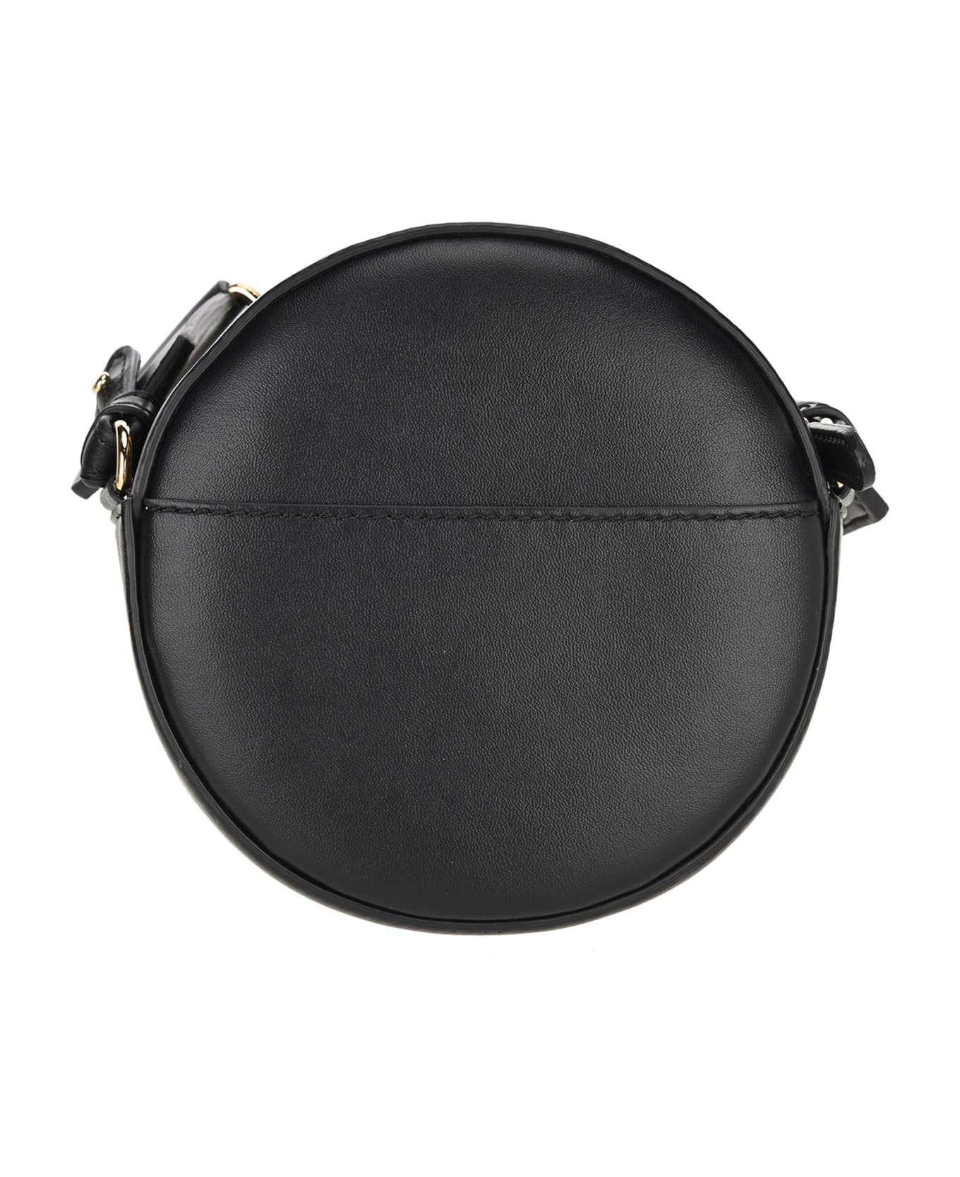 Stella McCartney Mini Stella Logo Crossbody Bag - BLACK