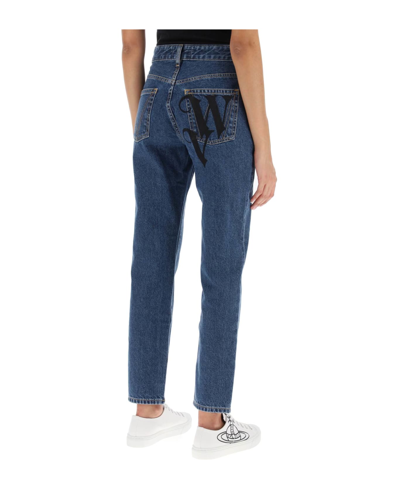 Vivienne Westwood|JEANS (W HARRIS JEANS (19020002 W00HF Vivienne Westwood W Harris Straight Leg Jeans | italist
