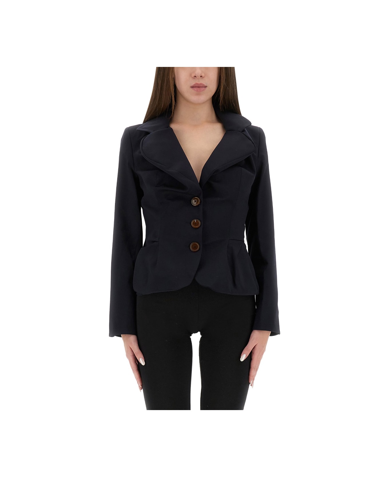 Vivienne Westwood "drunken" Tailored Jacket - BLUE