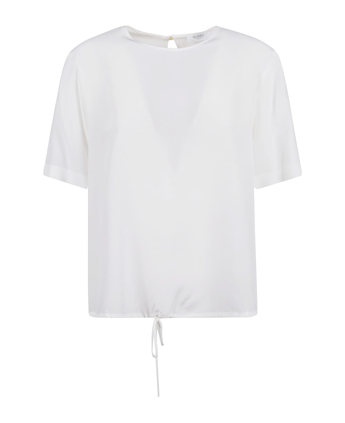 Barba Napoli W/neck Shirt - White