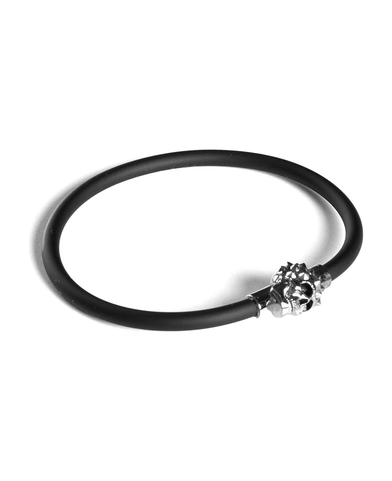 Alexander McQueen Crystal Skull Bracelet - Black