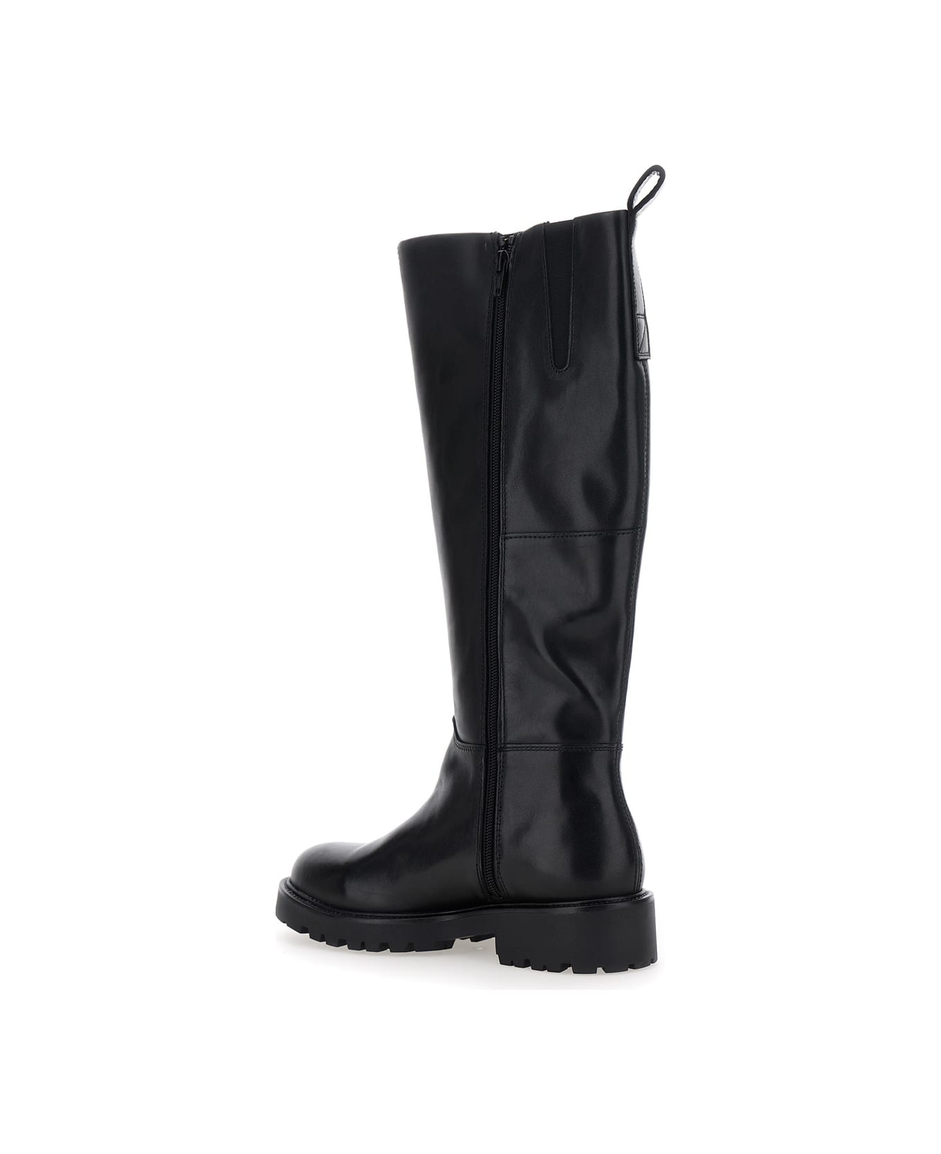 Vagabond 
kenova
 Black Knee High Boots In Leather Woman - Black