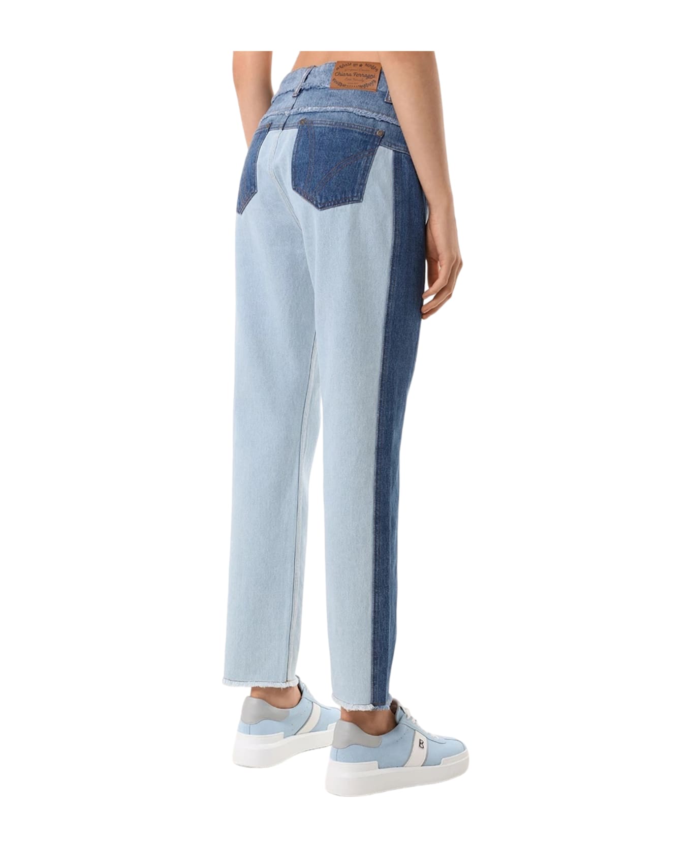 Chiara Ferragni Trousers - Blue
