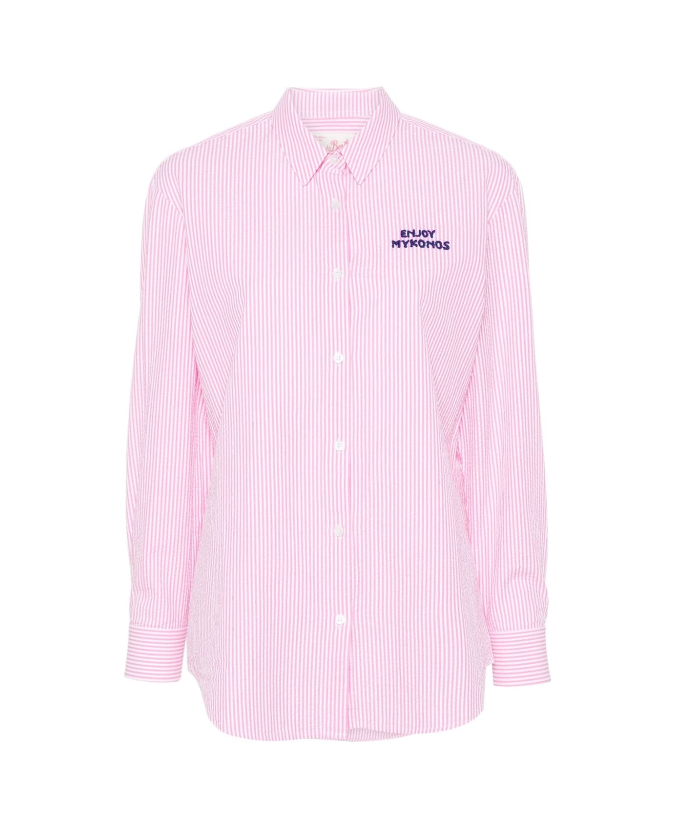 MC2 Saint Barth Camicia Donna Con Stampa - Pink