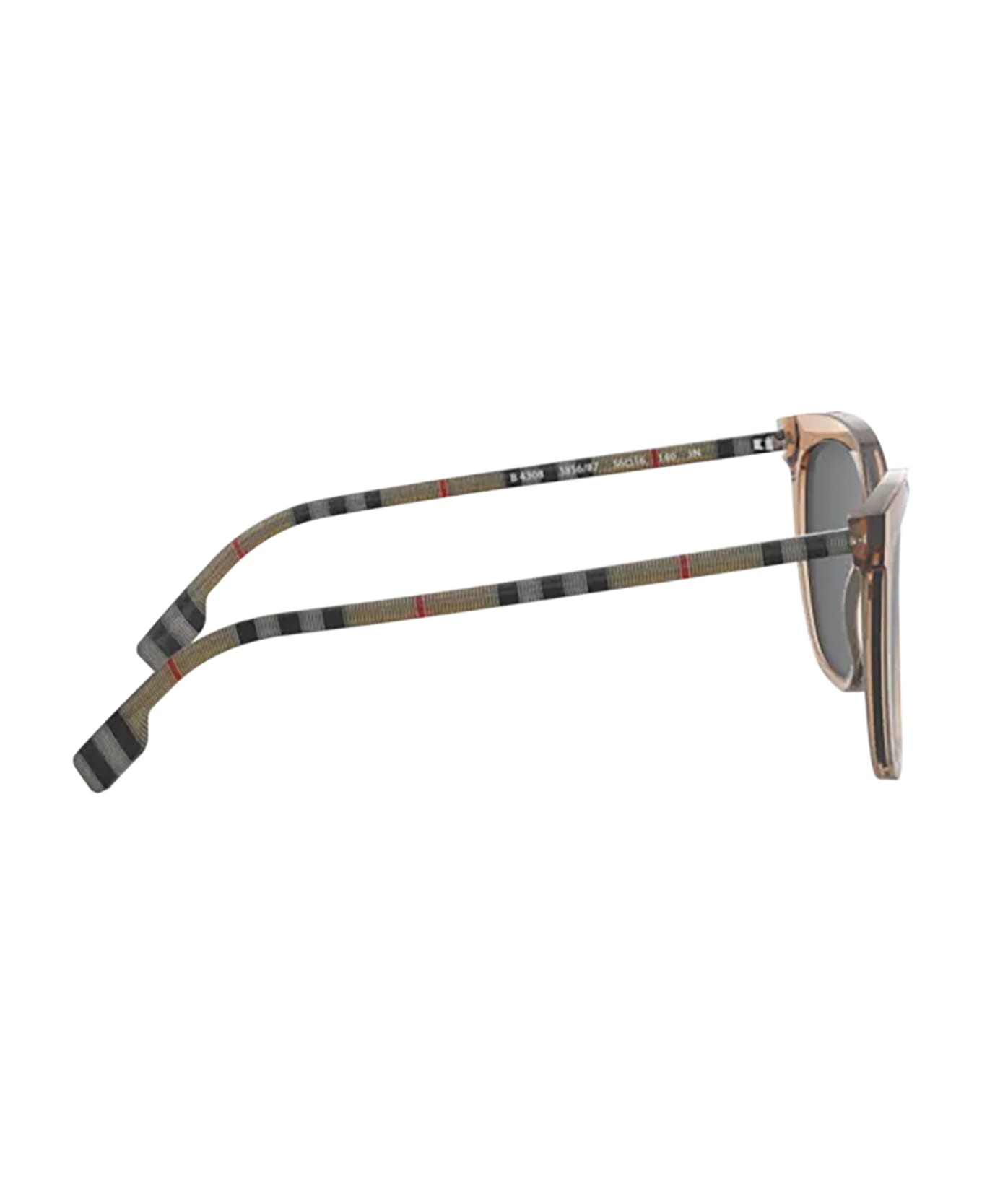 Burberry Eyewear Be4308 Transparent Brown Sunglasses - TRANSPARENT BROWN
