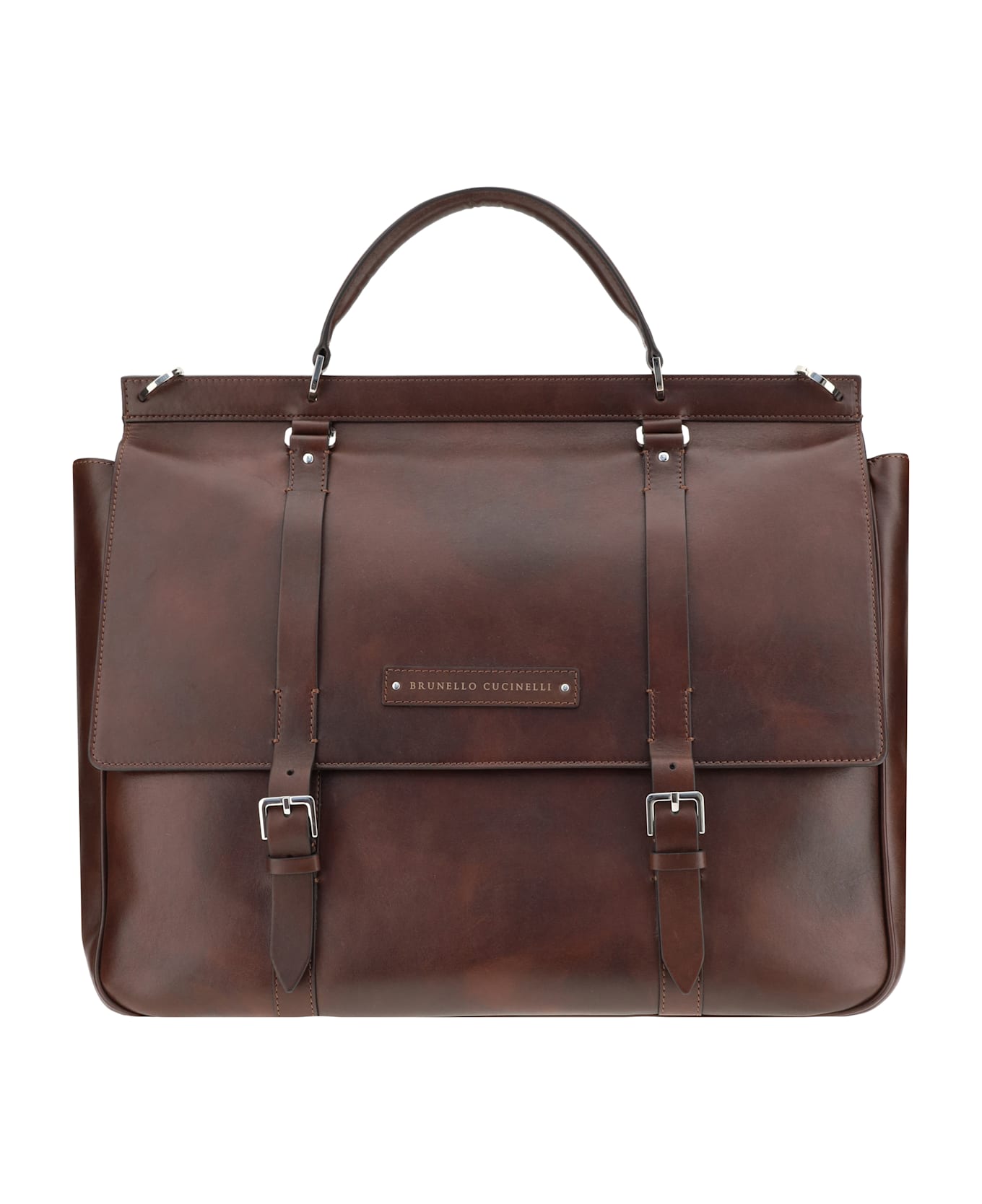Brunello Cucinelli Leather Travel Bag
