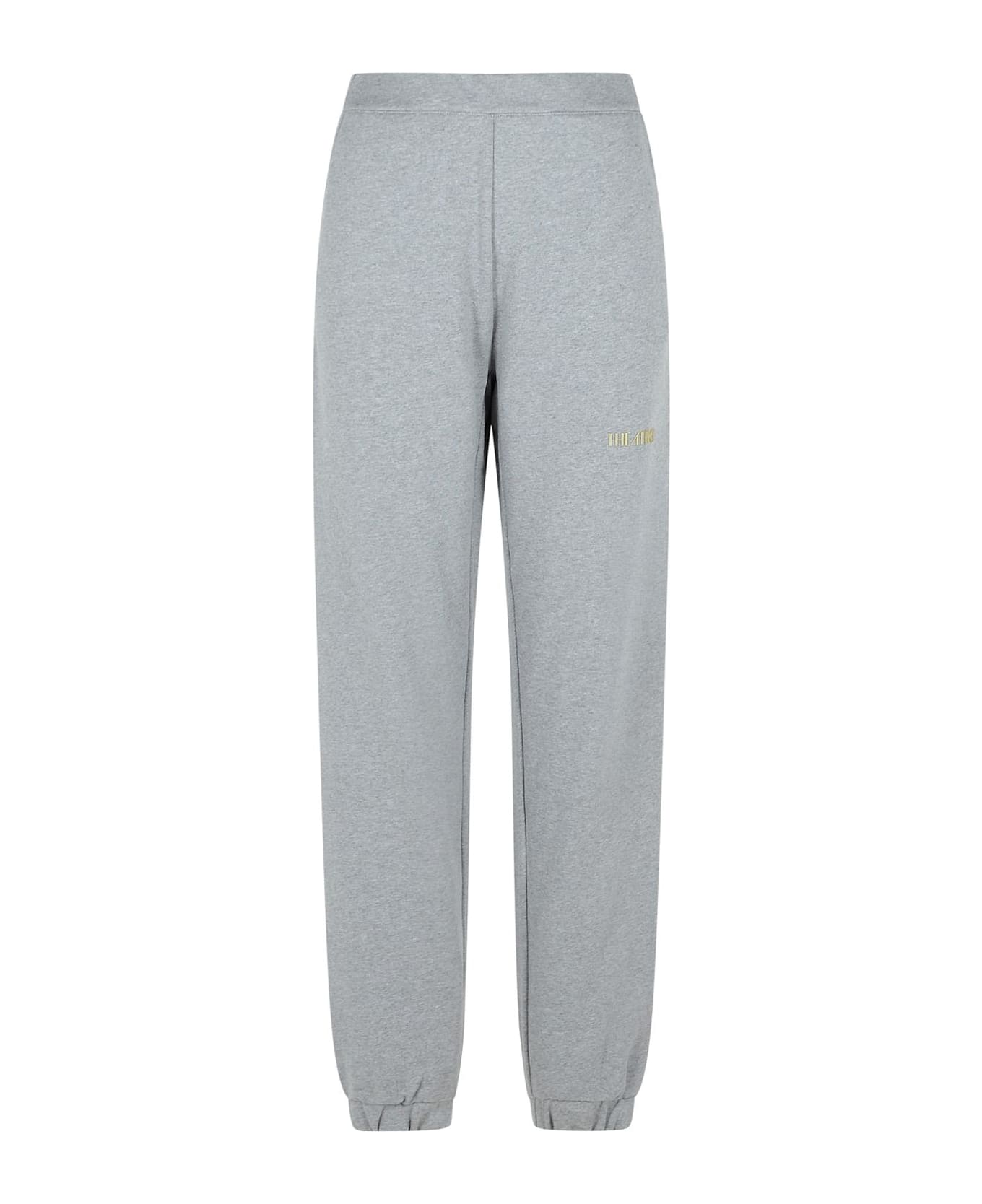 The Attico 'jogger' Grey Cotton Pants - Grey