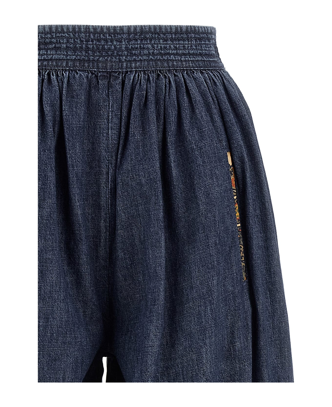 Valentino Garavani Denim Chambray Pants - Blue