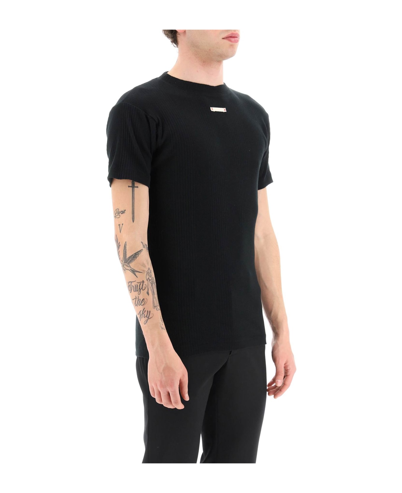 Maison Margiela Fitted T-shirt - Black