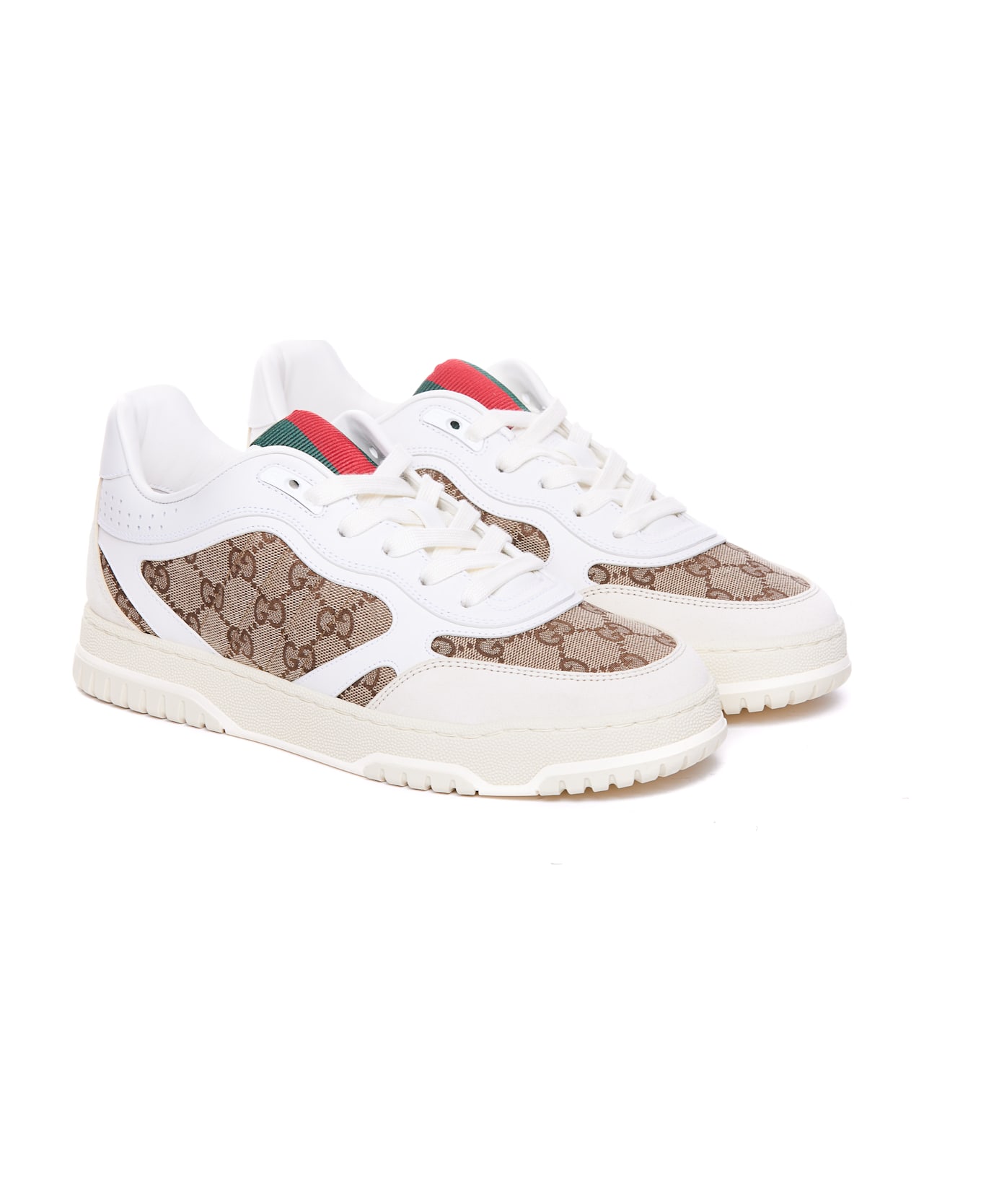 Gucci Re-web Sneakers - White