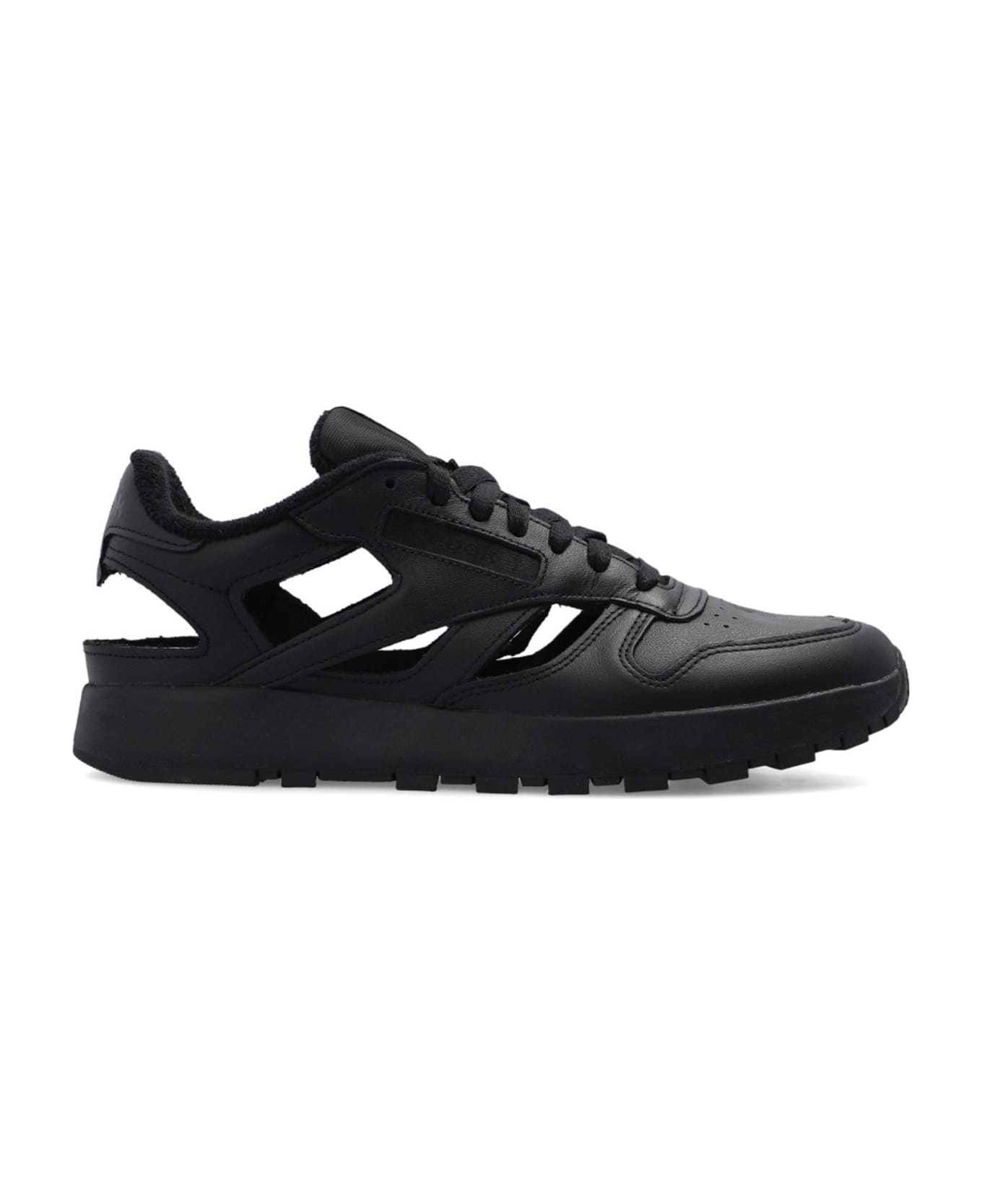 Maison Margiela Leather Sneaker - Black スニーカー